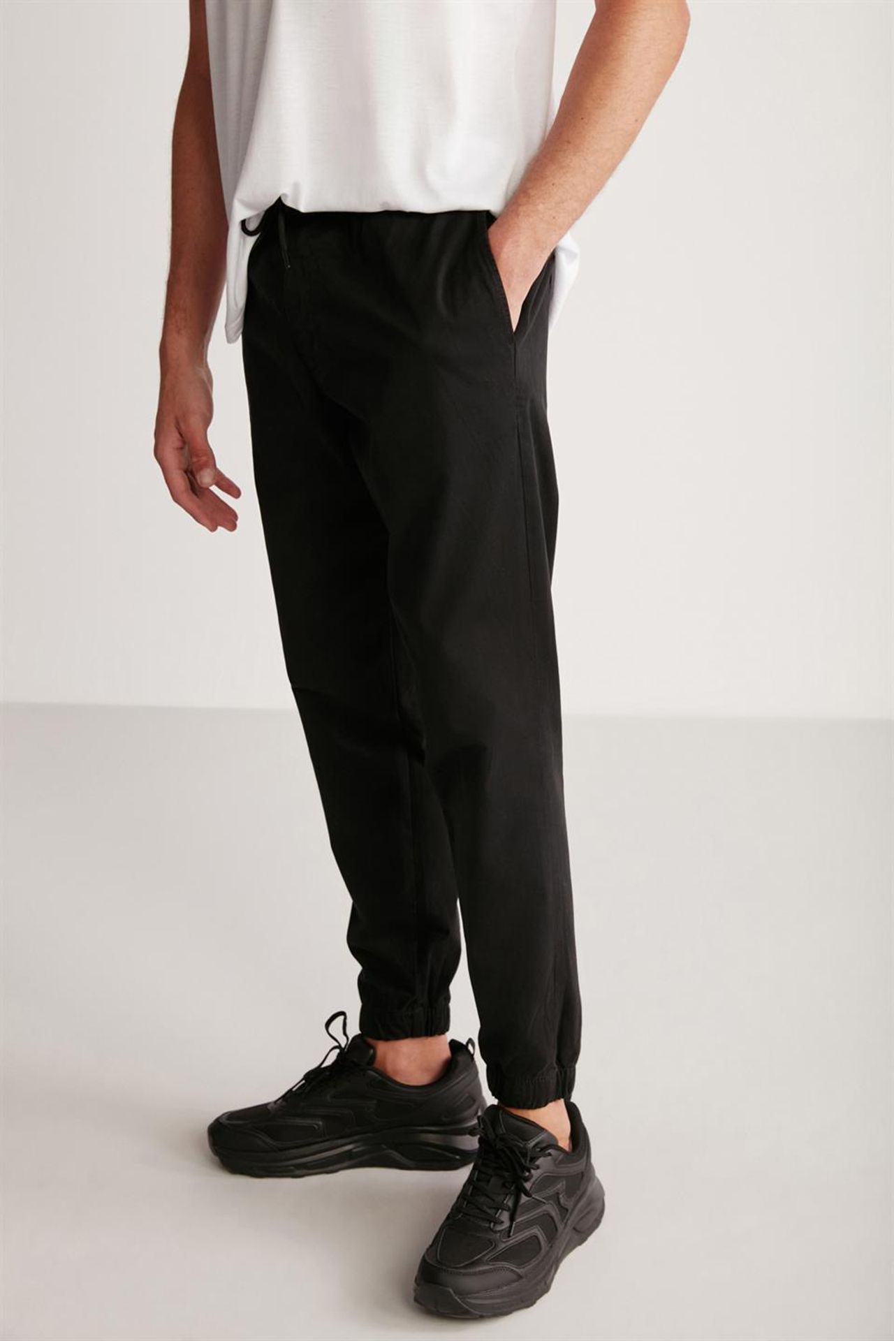 GRIMELANGE Lastikli Bel Jogger Pantolon 3