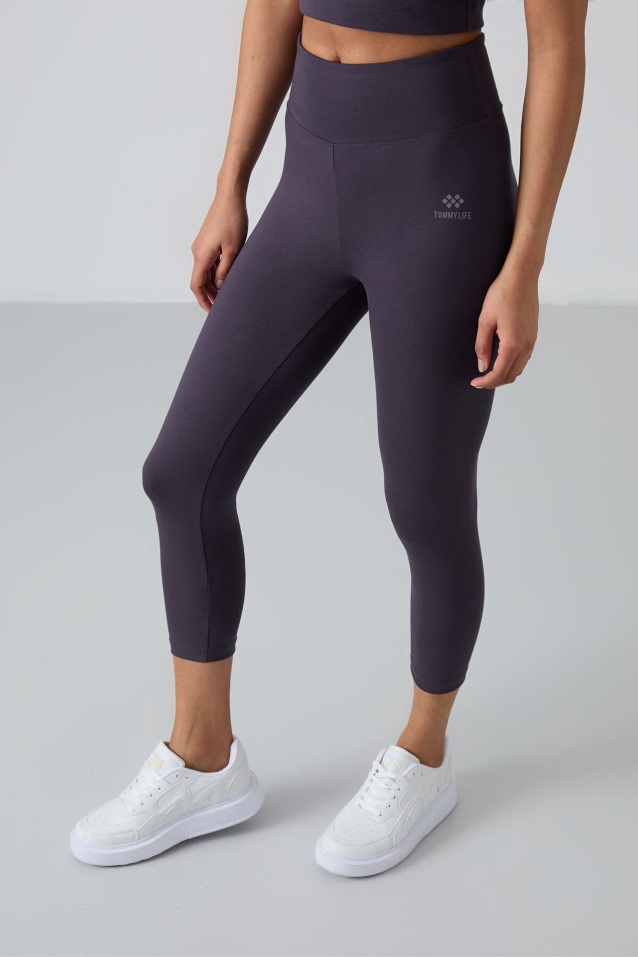 TOMMY Cotton Elastane Capri T-Shirt and Leggings Set 6