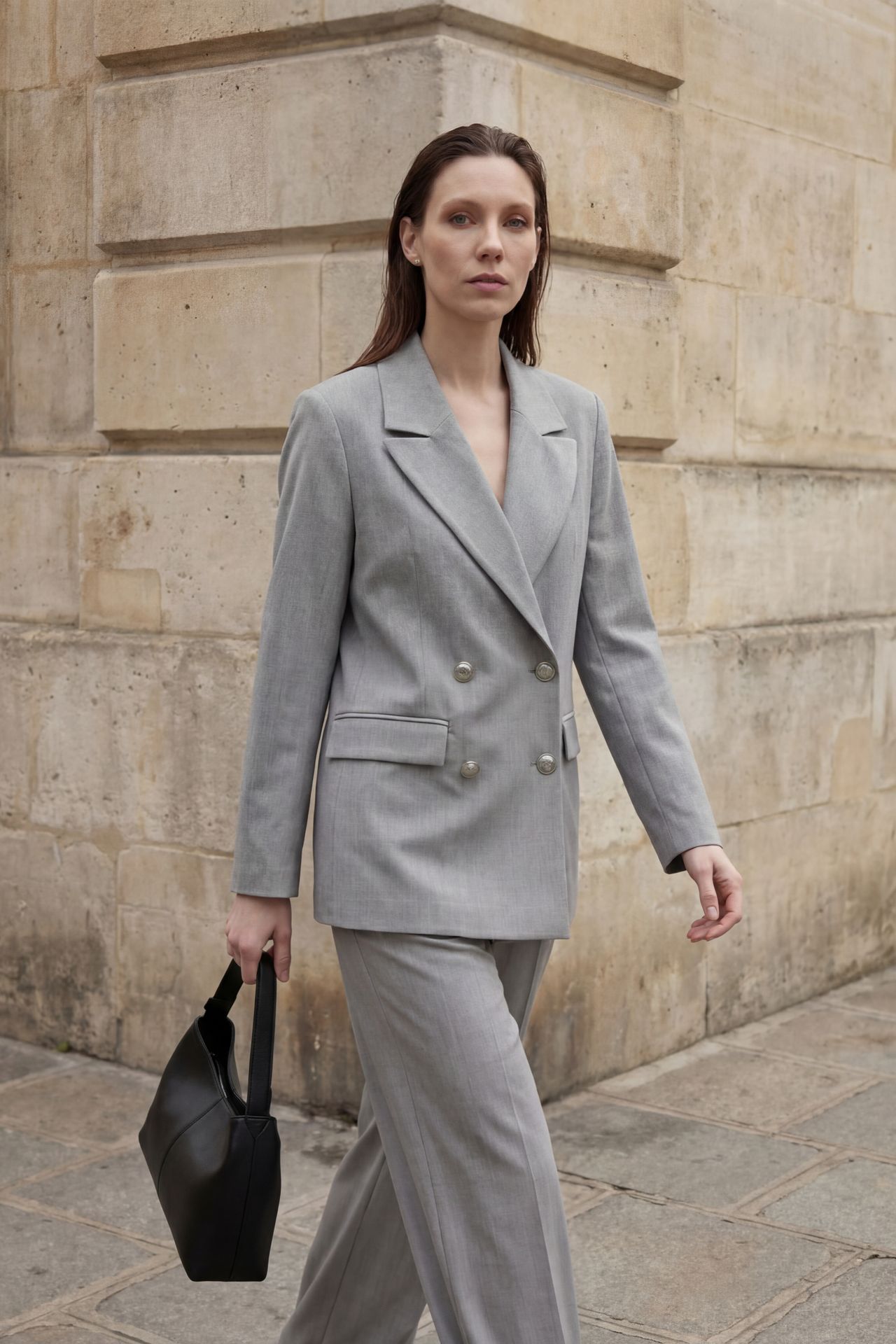 MY FASHION Buttoned Blazer Jacket 3