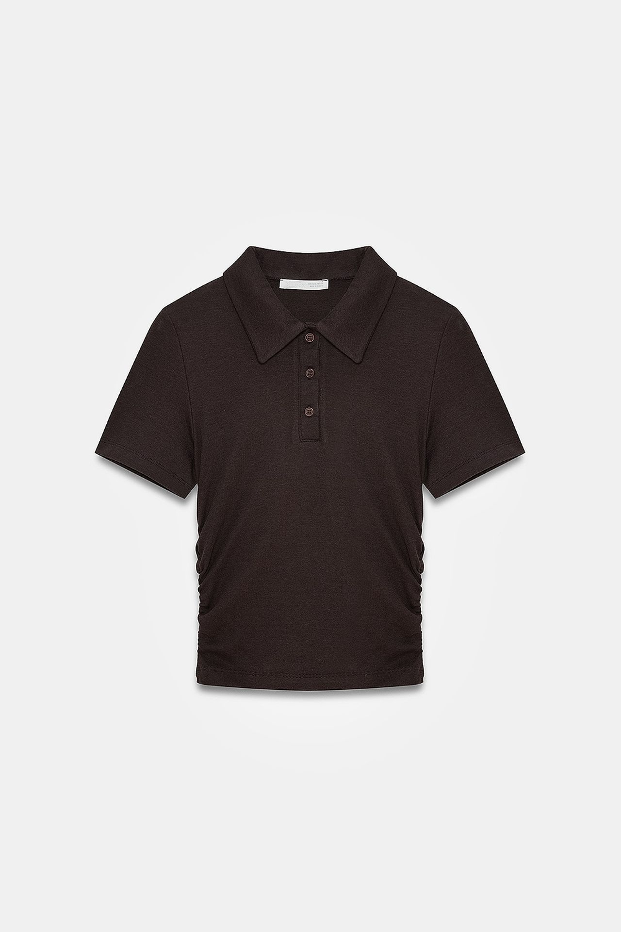 DILVIN Women’s Crop Slim Fit Polo T-Shirt 5