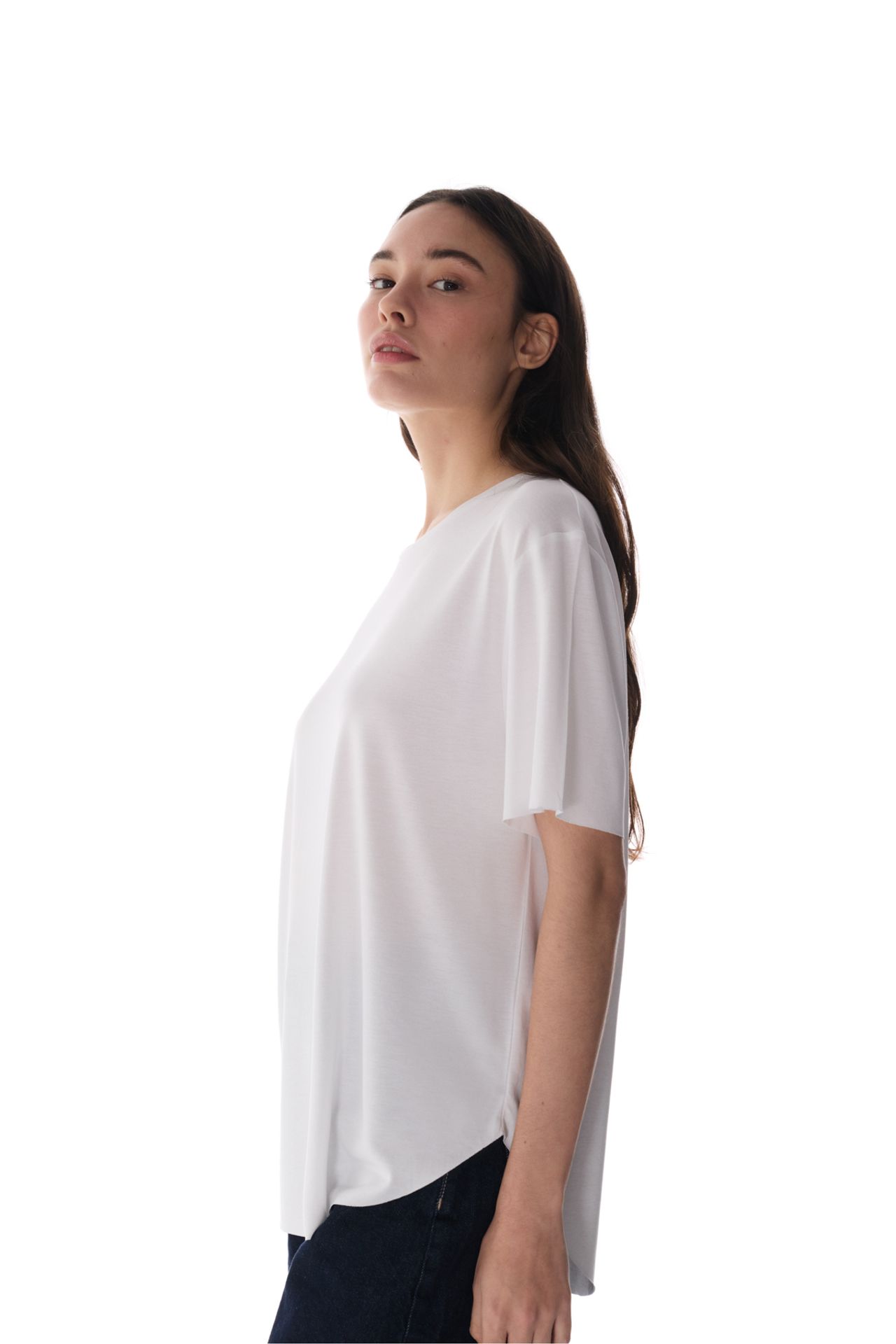 PENTI Crew Neck Oversize Modal T-Shirt 4