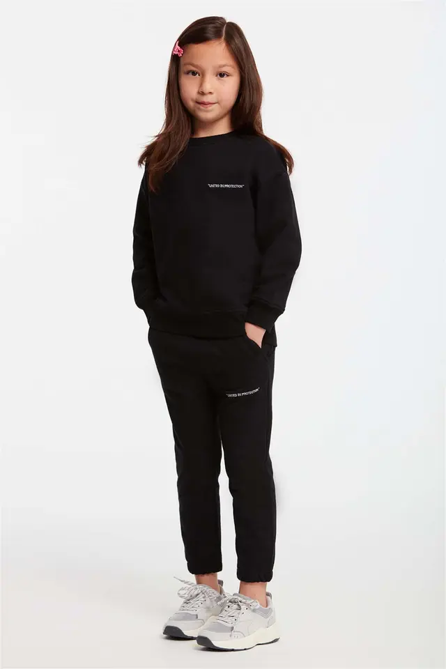 GRIMELANGE Long Sleeve Crew Neck Tracksuit Set