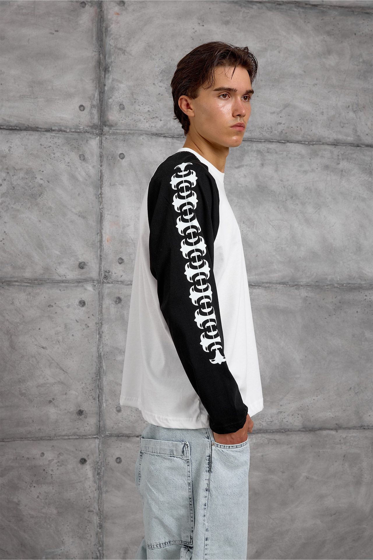 NOMARC Rahat Bisiklet Yaka Uzun Kollu Sweatshirt 6