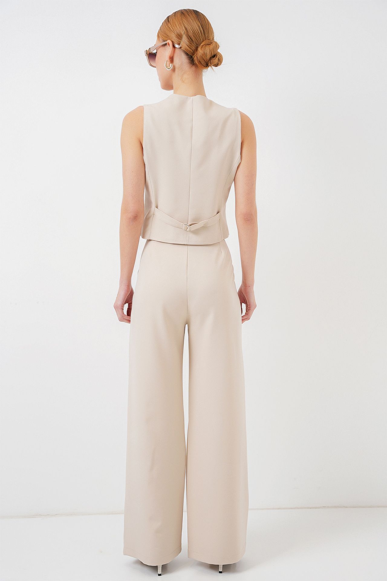 BDART V-neck Buttoned Two-Piece Coord Set 6