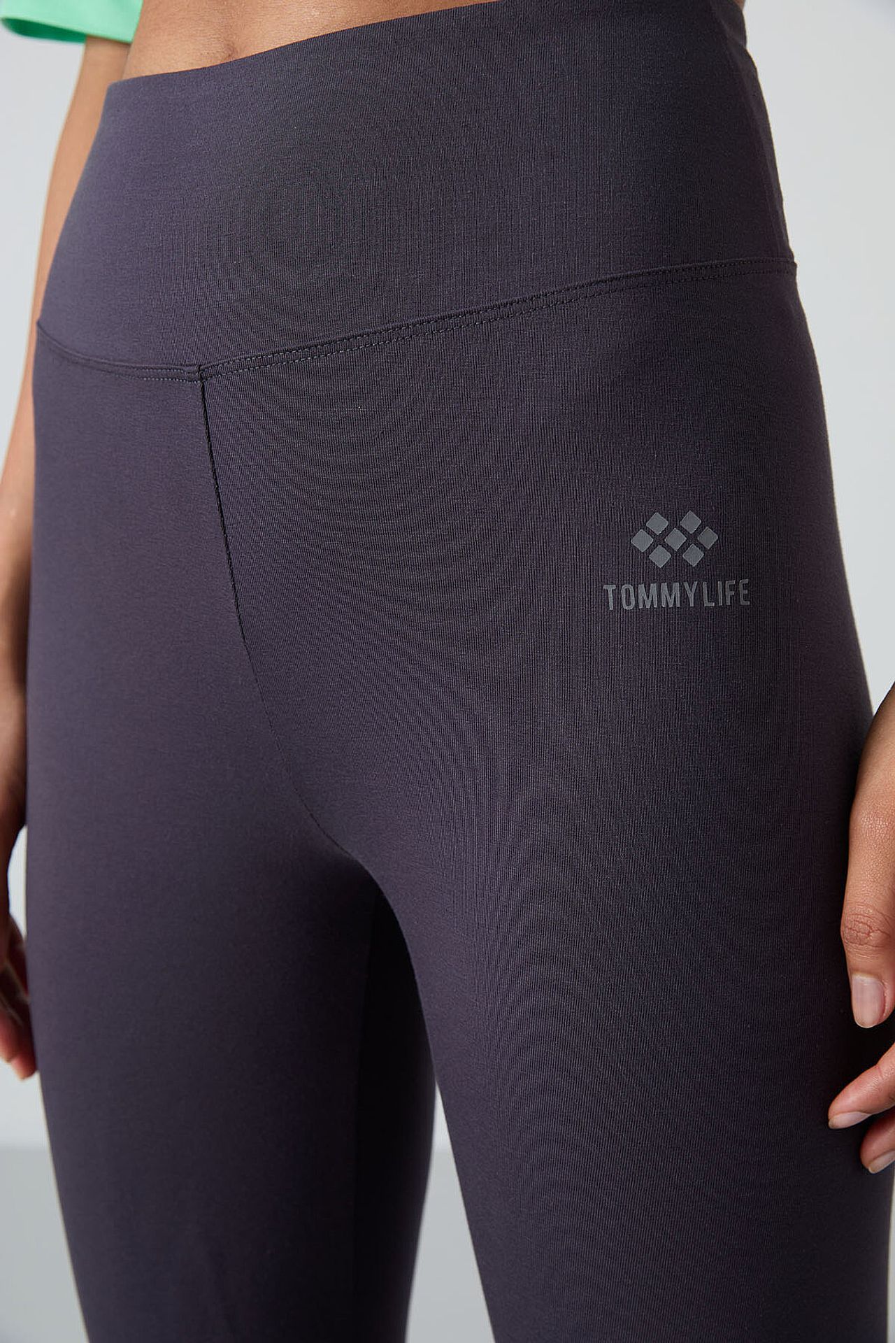 TOMMY High-Waist Cotton Elastane Leggings 3