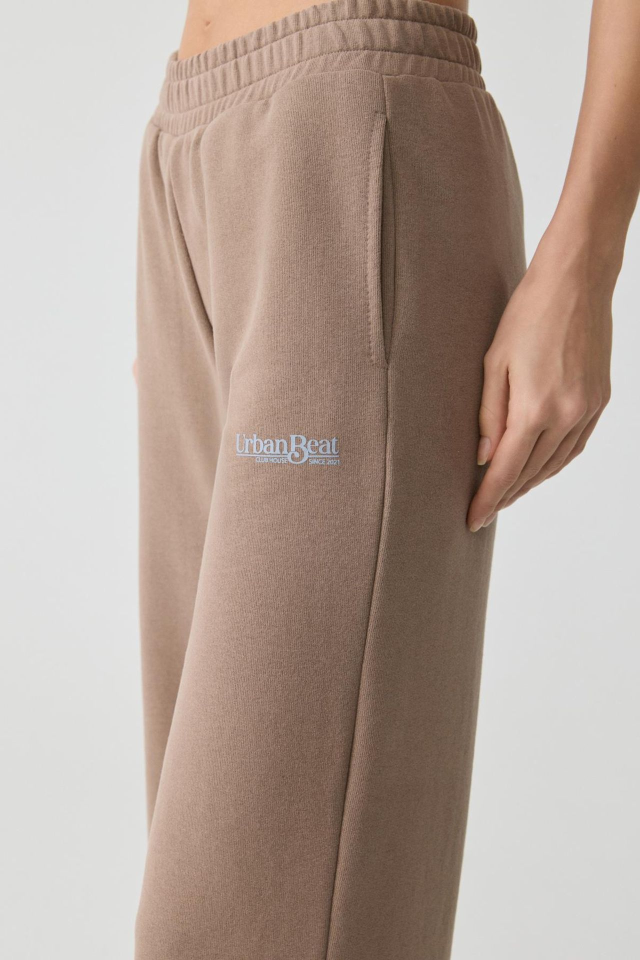 GRIMELANGE Wide Leg Elastic Waist Joggers 3