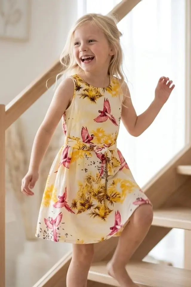 HİLAL AKINCI KİDS Youth Cotton Dress