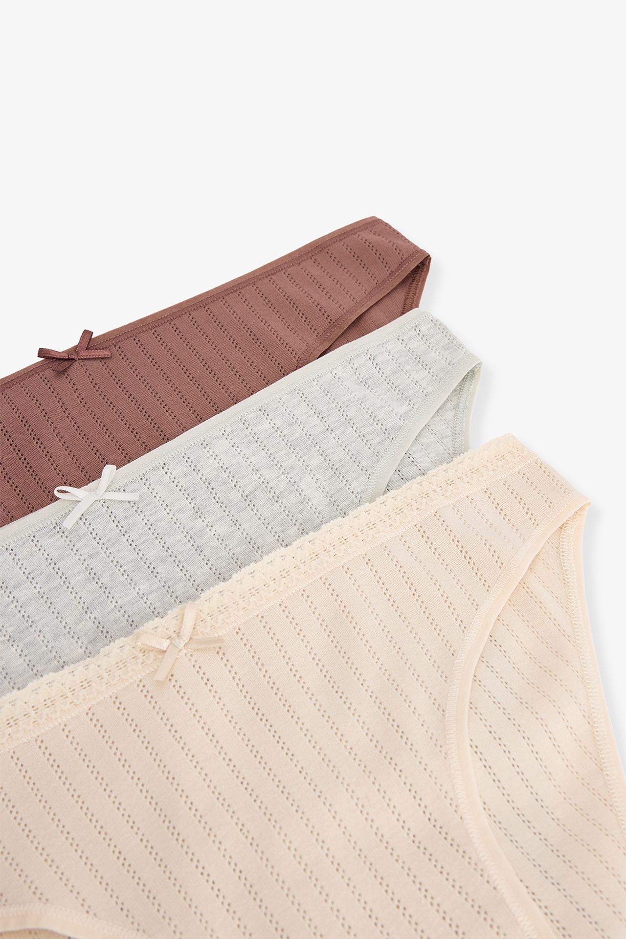 PENTI Woody Pointel 3-Pack Slip Briefs