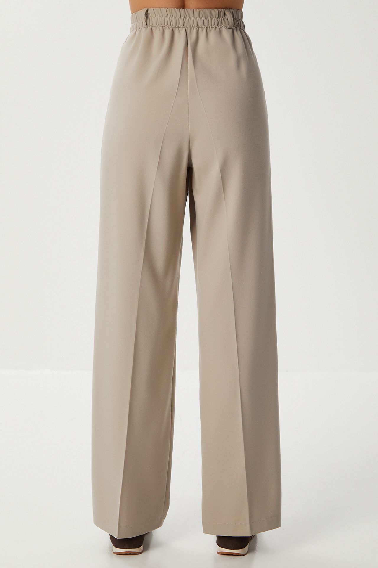 ISTANBUL Pleated Straight Leg Pants 6