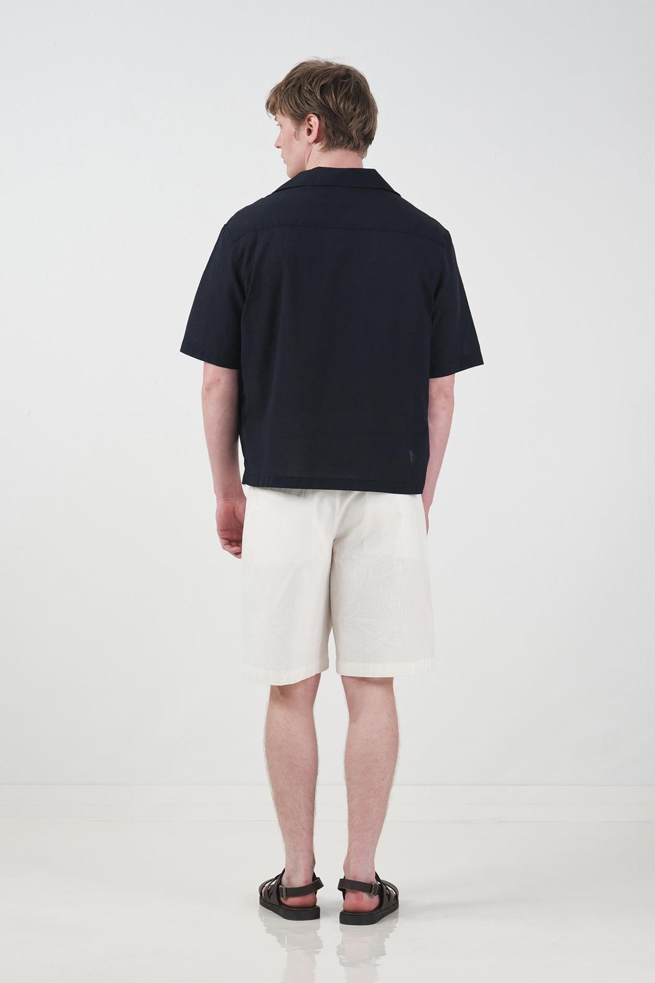 GIESTO Short Sleeve Cotton Poplin Shirt 3