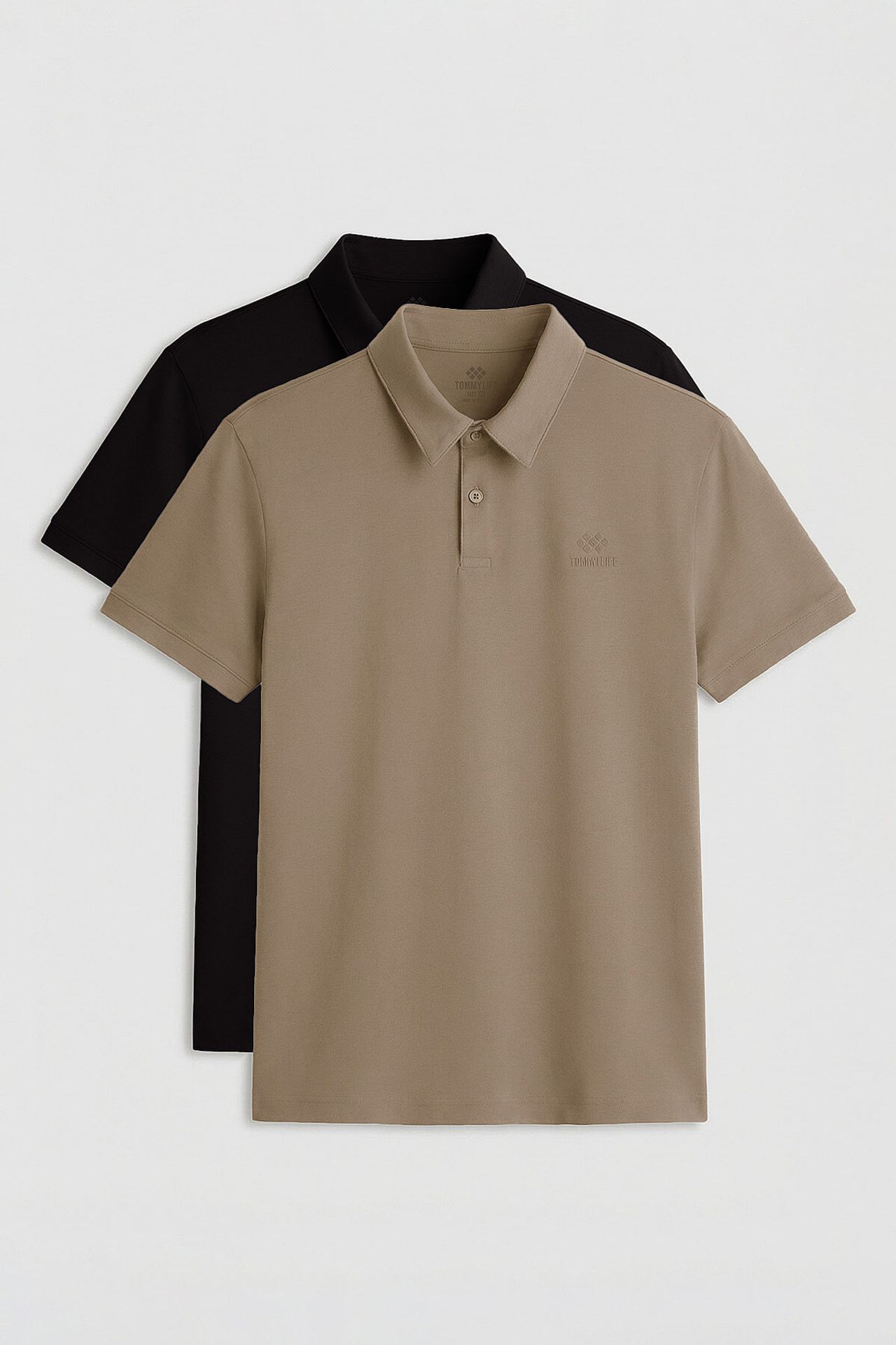 TOMMY Men's Cotton-Blend Polo T-Shirt 1