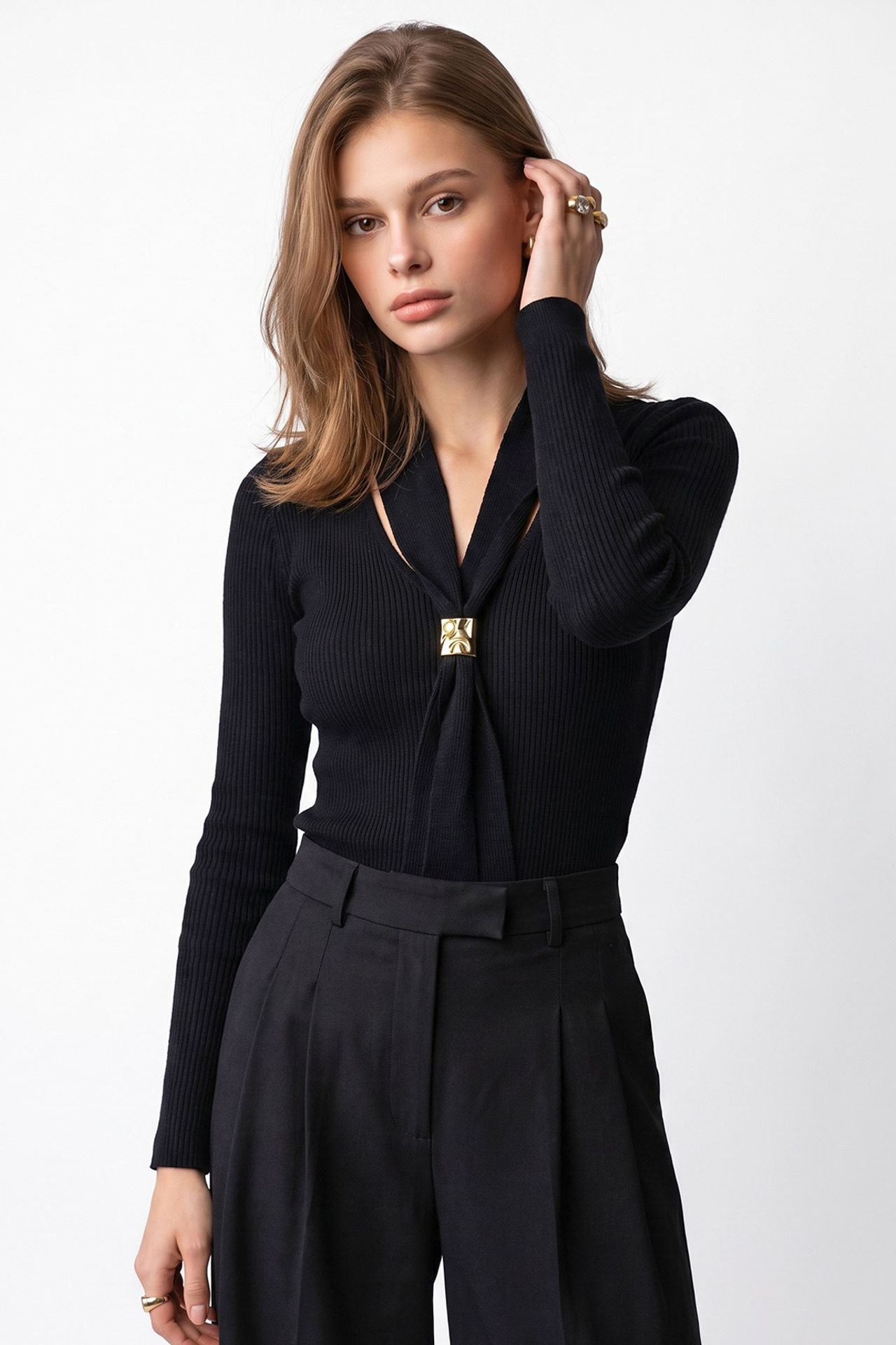 MIXRAY Women’s Viscose Blend Sweater 4