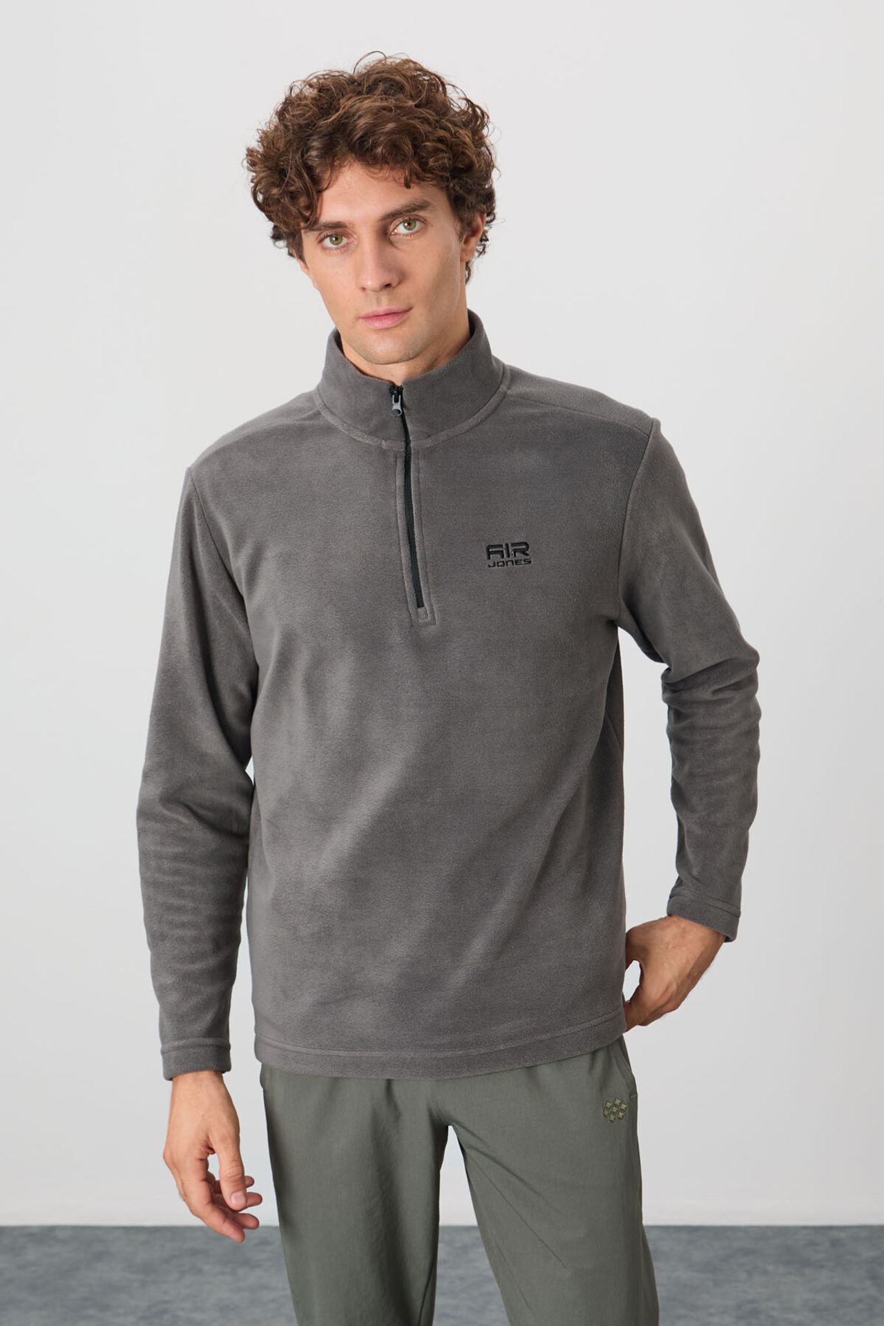 TOMMY Men's Plush Half-Zip Sweatshirt 1