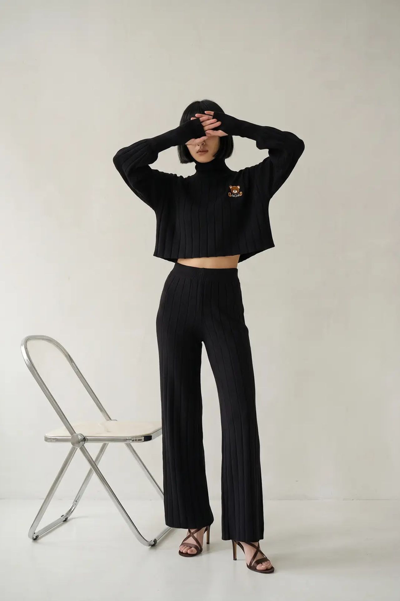 MY FASHION Dokulu Örgü Uyumlu Takım 1