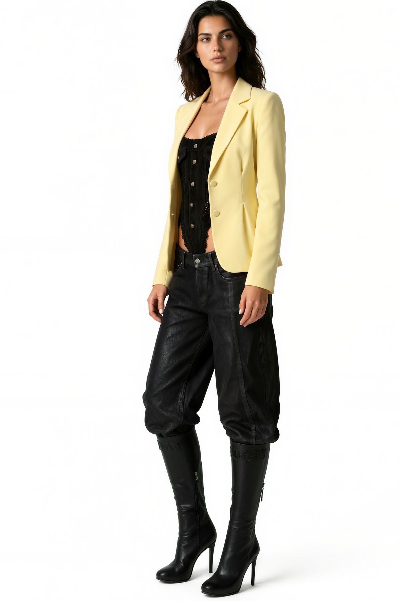 PUCKA Women’s Crepe Blazer Jacket 2