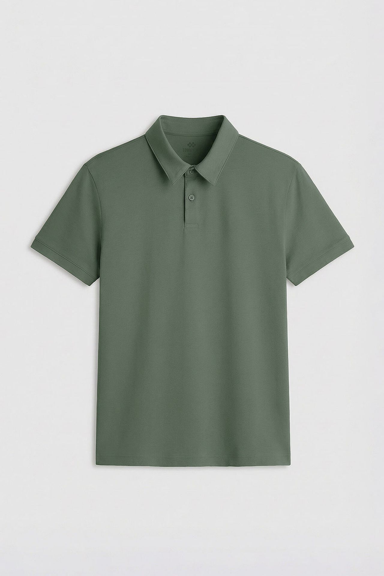 TOMMY Men's Cotton Elastane Polo T-Shirt 1
