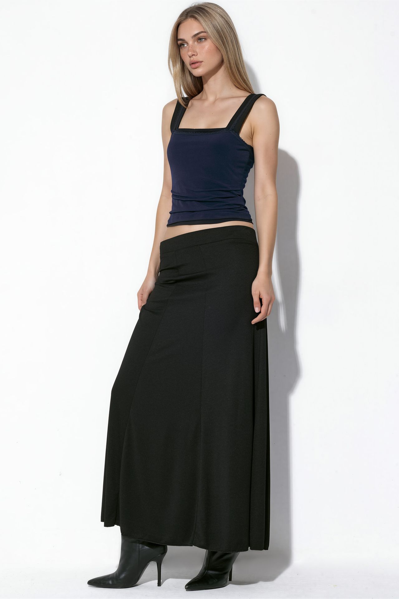 BDART High Waist A-Line Maxi Skirt