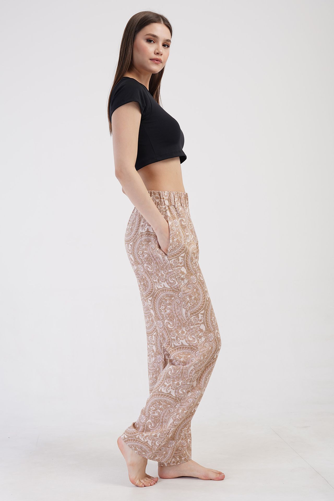 YAKE Rahat Kesim Pijama Altı 2