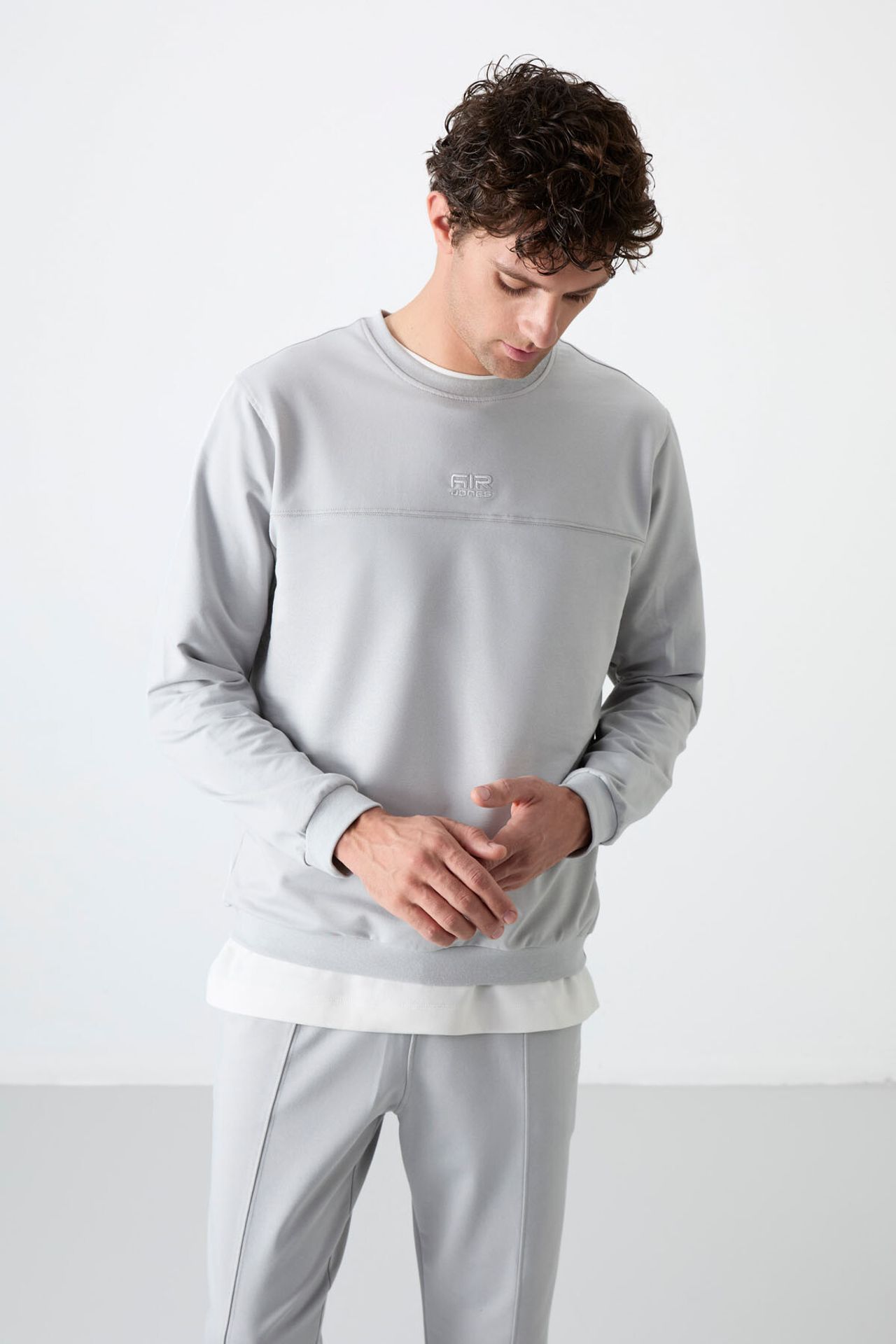 TOMMY Men's Fleece Sweatshirt And Pants Set 6