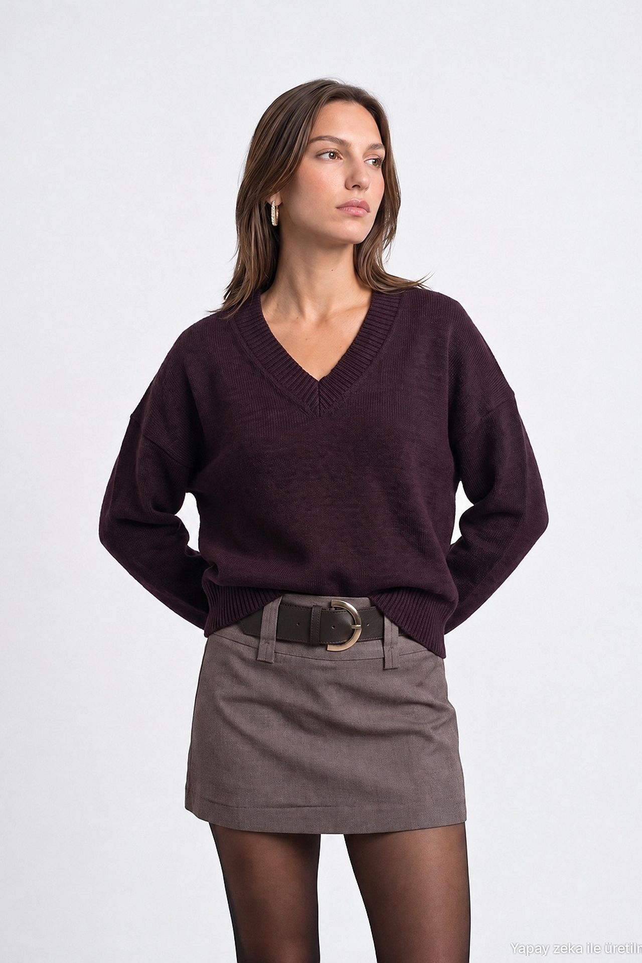 DILVIN Women's Knit Sweater 3