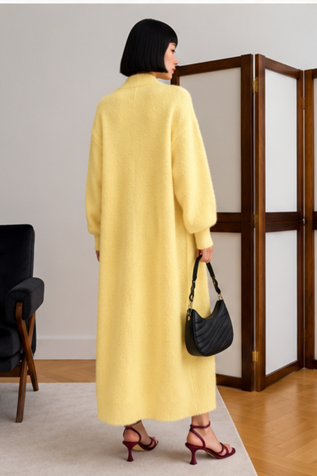 MY FASHION Açık Ön Normal Kalıp Hırka 3