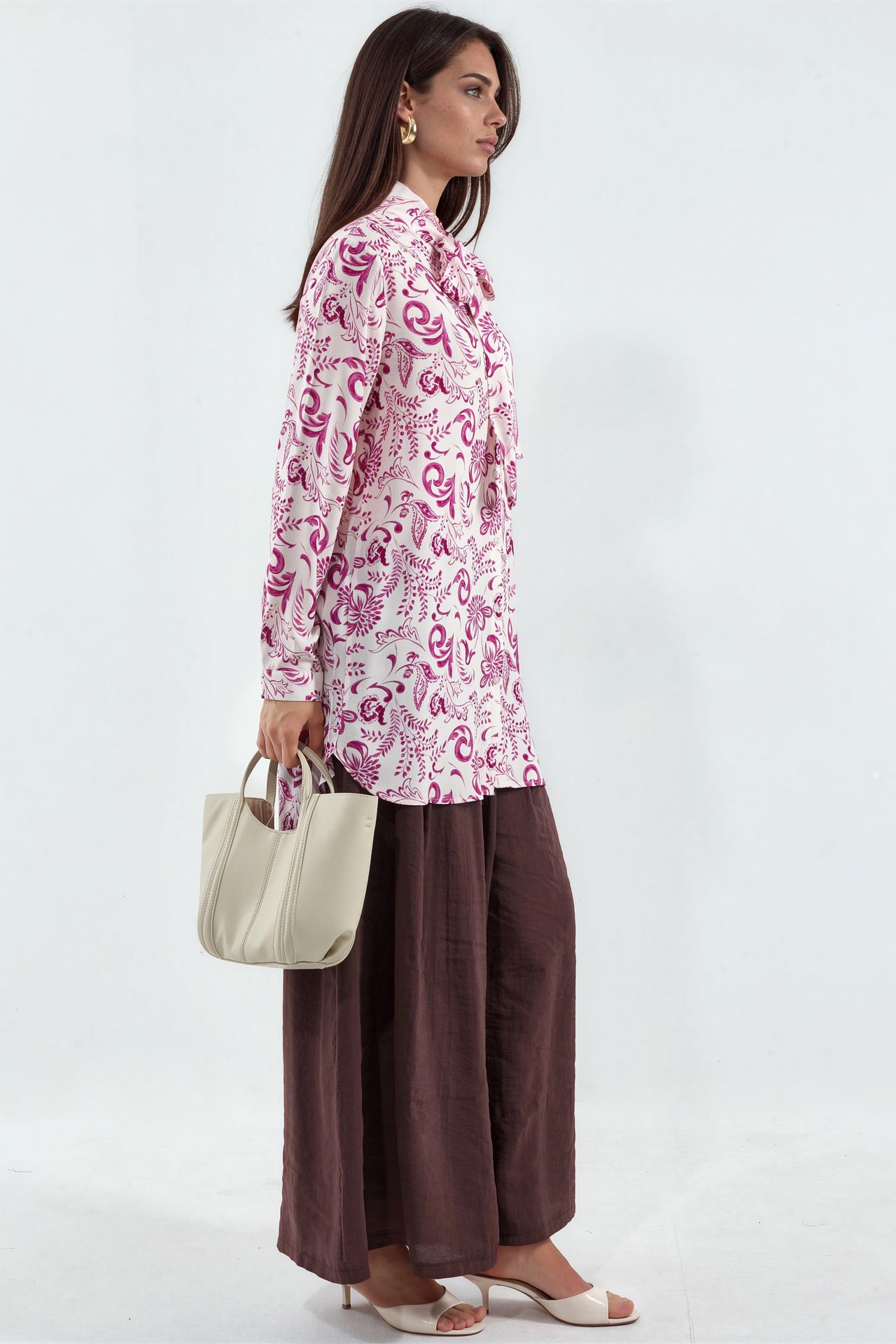 BDART Long Floral Viscose Shirt 2