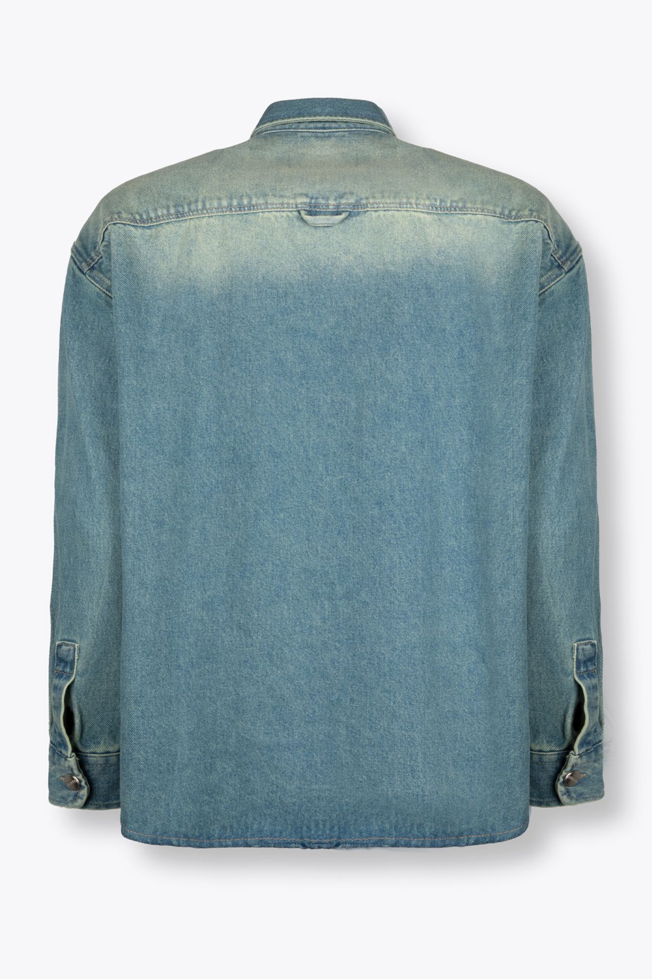 GIESTO Erkek Cepli Denim Gömlek 2