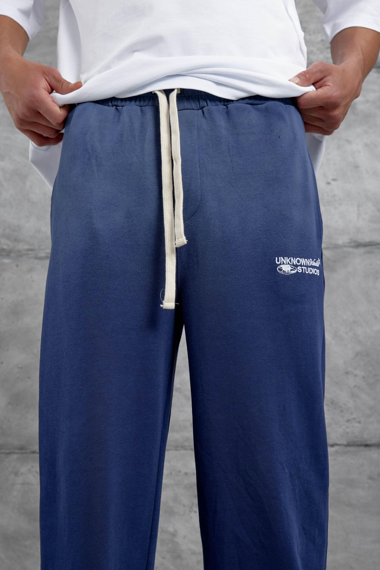 NOMARC Metin Baskılı Düz Paça Jogger Pantolon 3