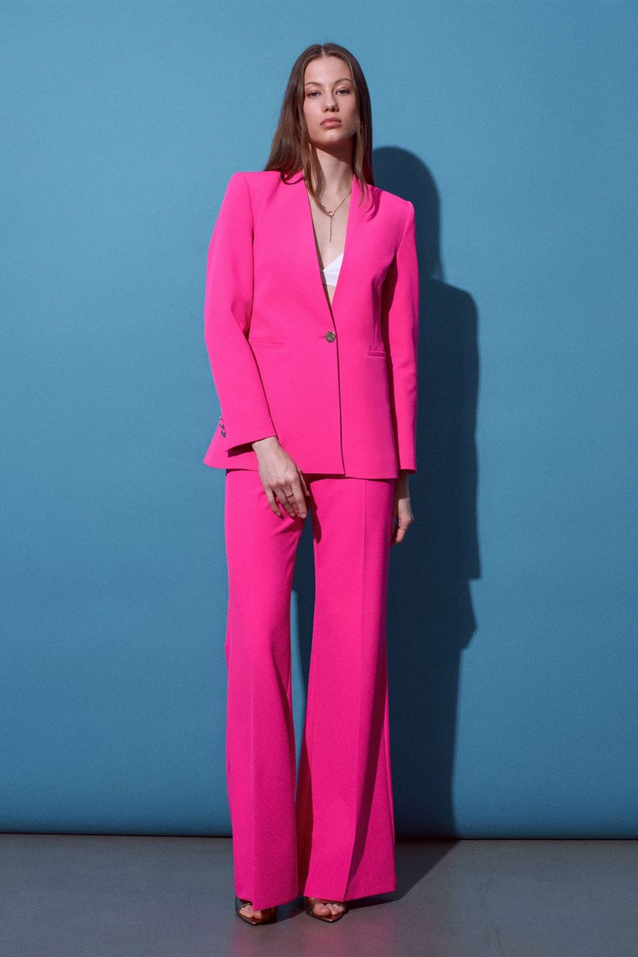 DILVIN High-waist Flare Trousers 1