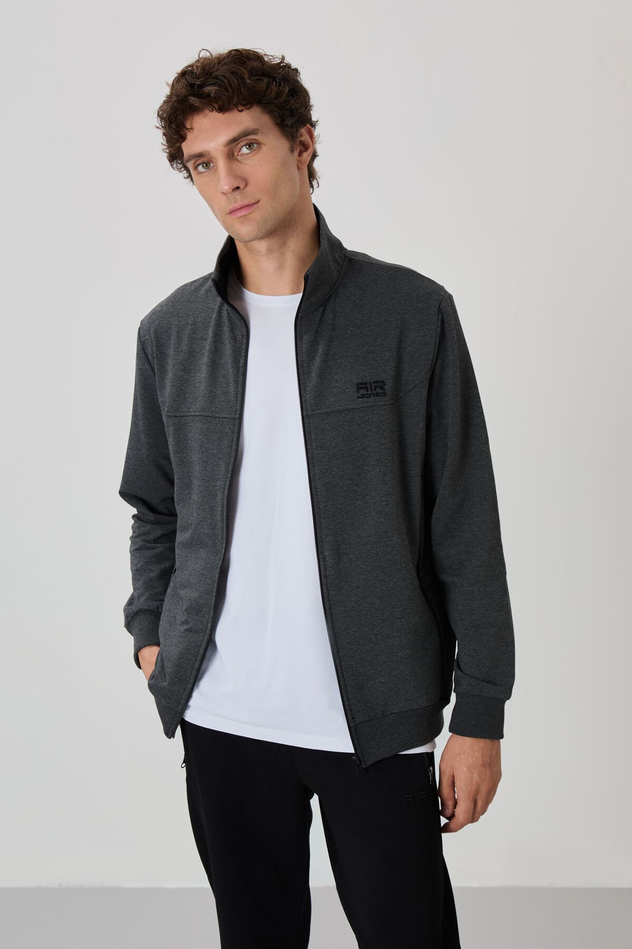 TOMMY Men's Fleece Sweatshirt And Pants Set 2