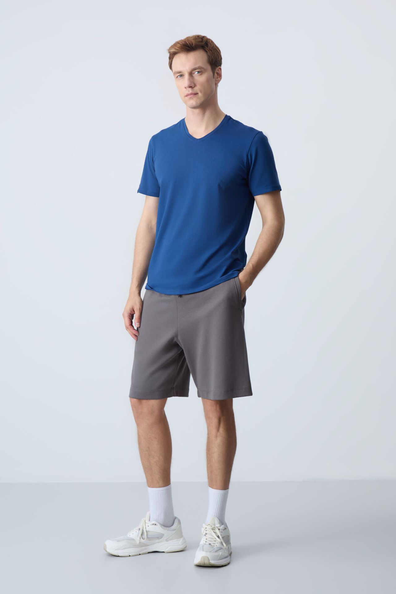 TOMMY Men's Cotton-Blend Sweat Shorts 5