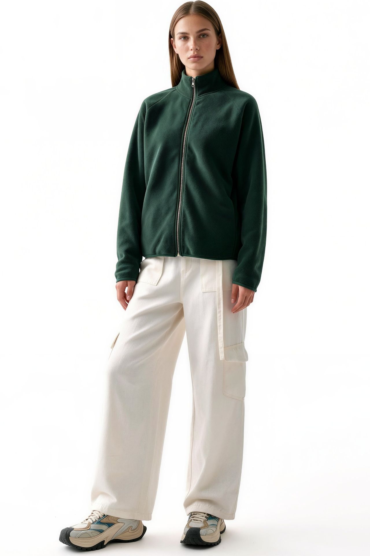 BUSEM Women's Zipper Cardigan 4