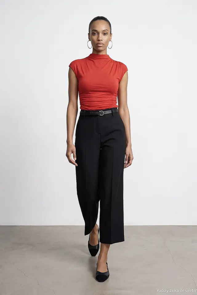 DILVIN Women's Straight-Leg Pants