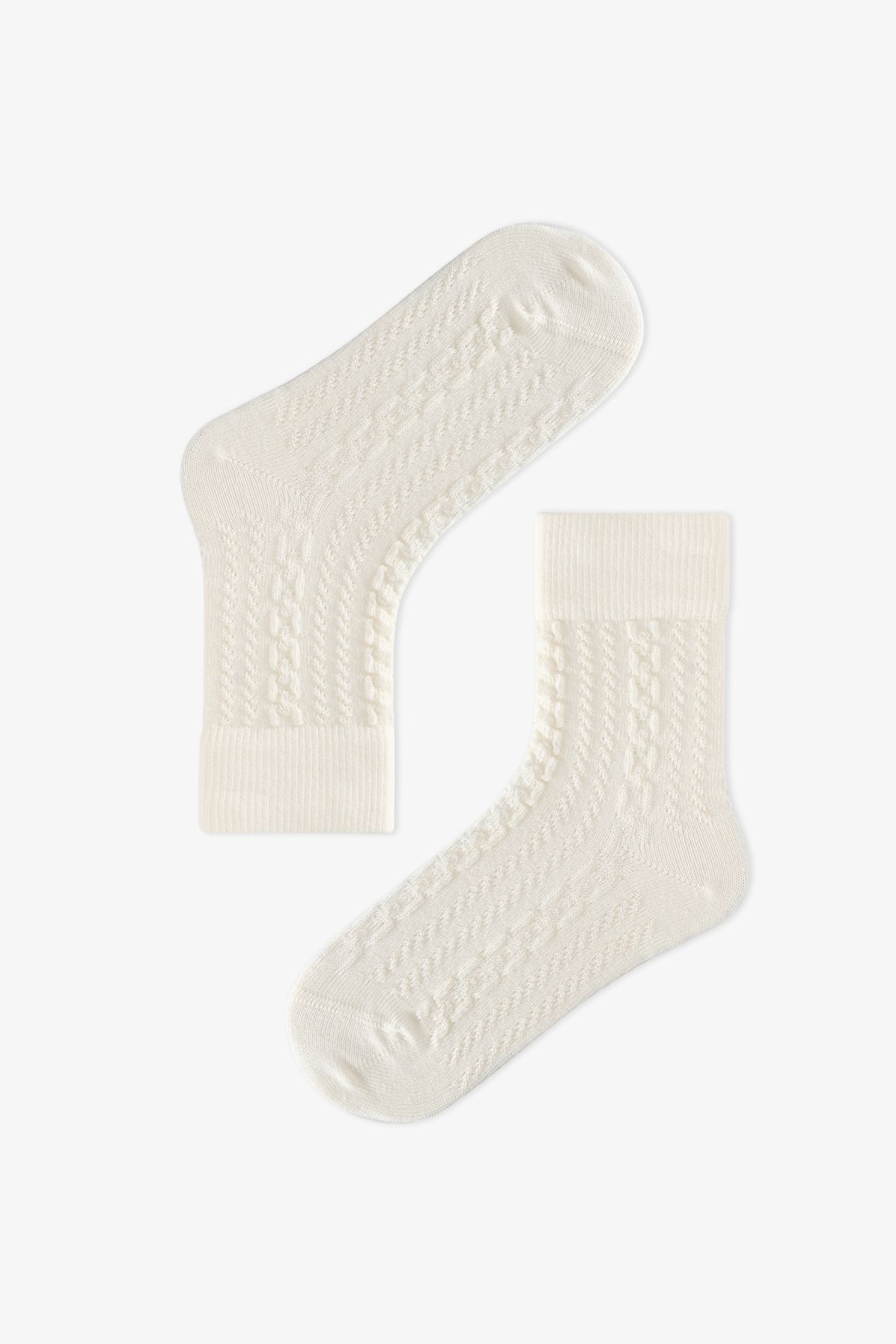 PENTI Girls' Marsmelov Cutie Bear Cotton Pair Crew Socks 4