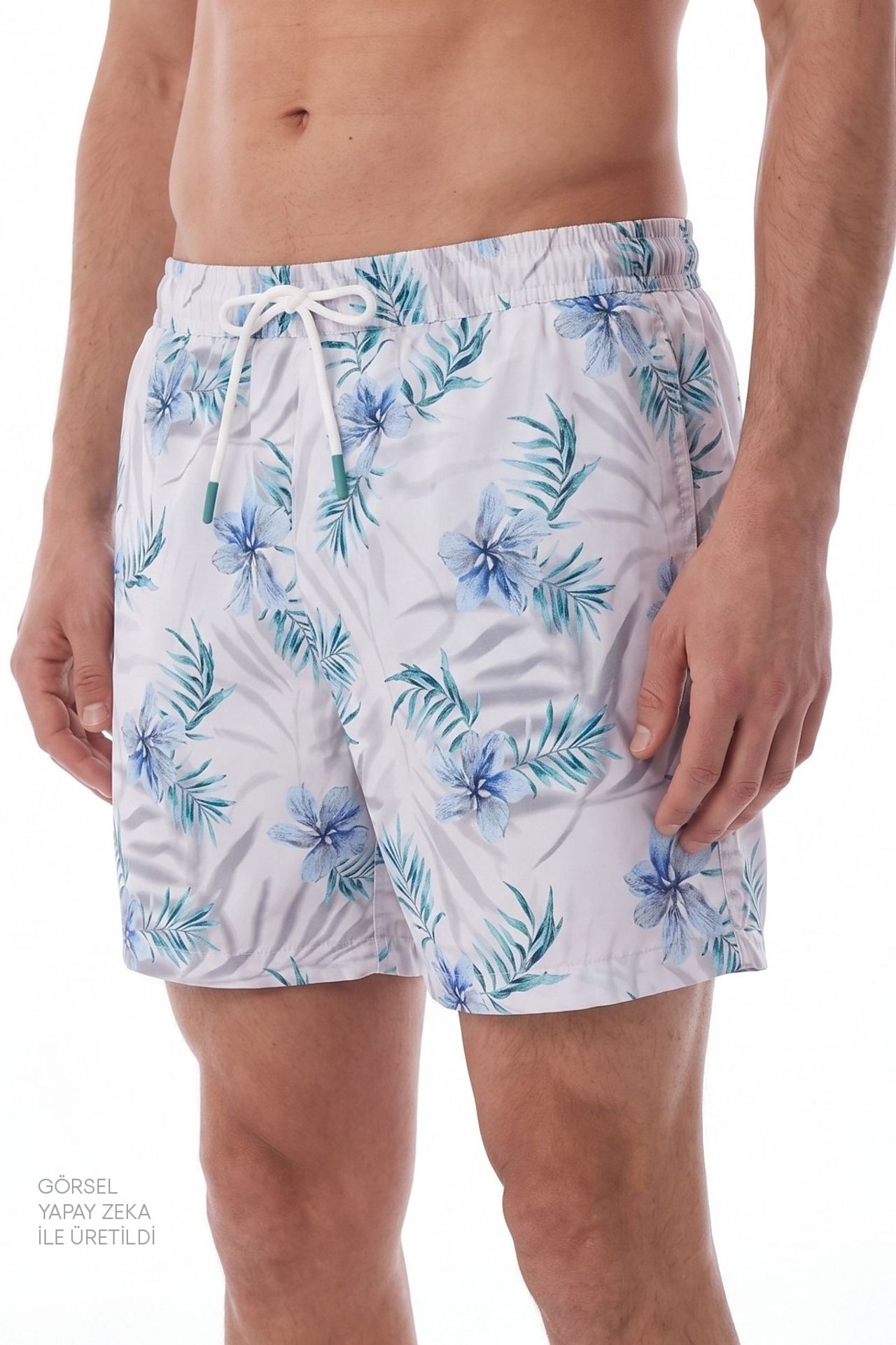 PENTI Men's Floral Swim Shorts 2