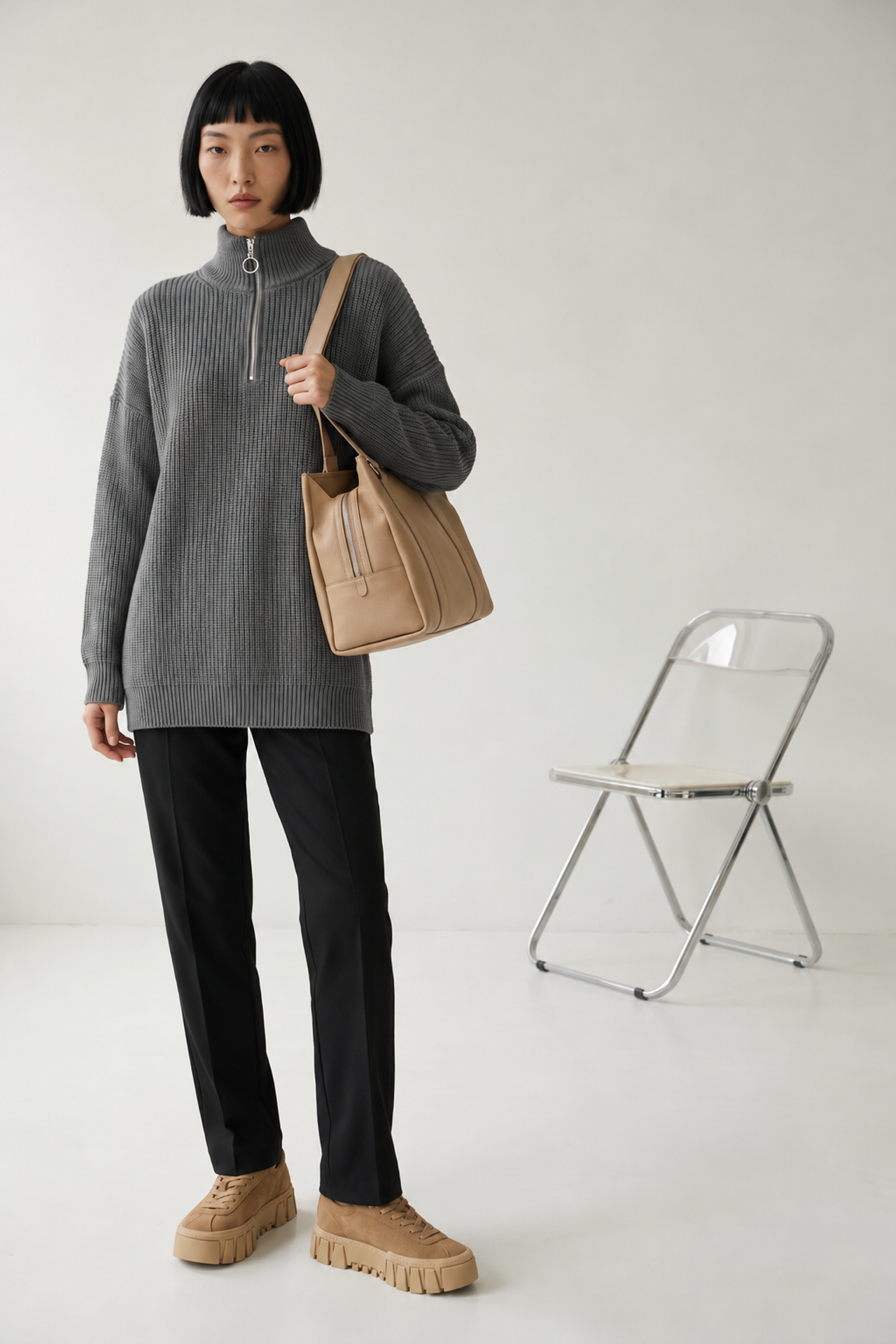 MY FASHION Knit Sweater 2