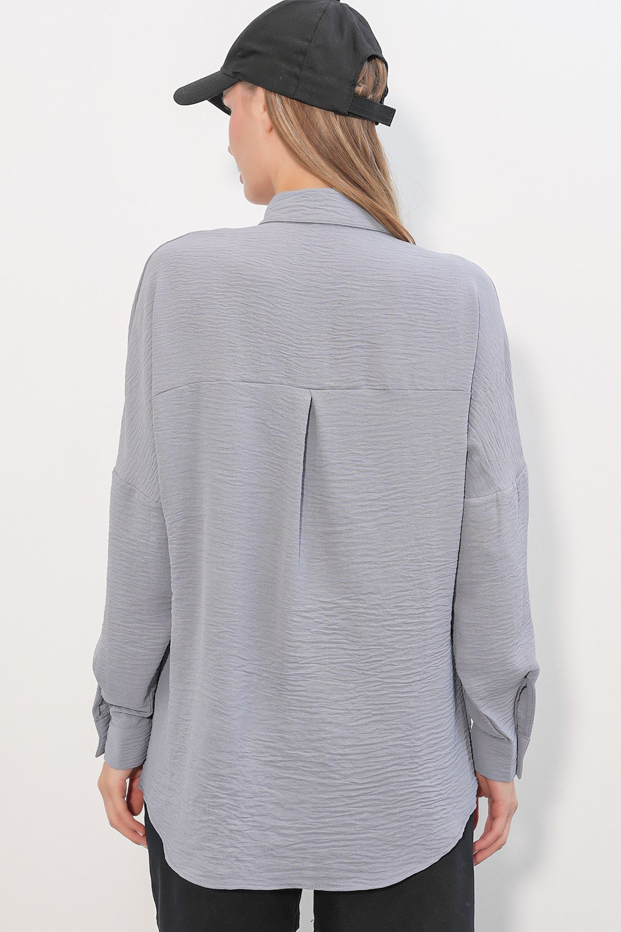 BDART Kadın Oversize Uzun Gömlek 6