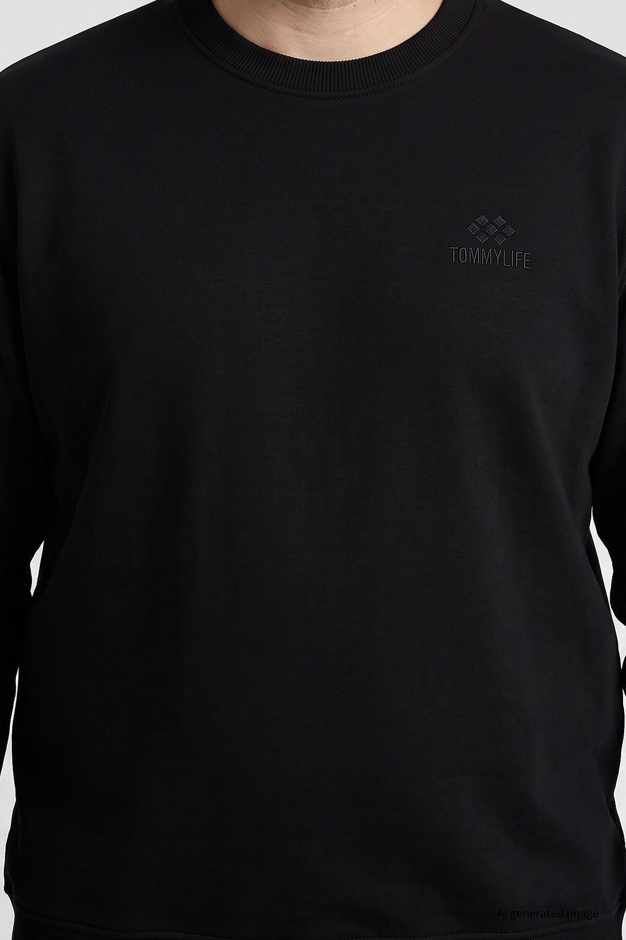 TOMMY Crew Neck Long Sleeve Sweatshirt 4
