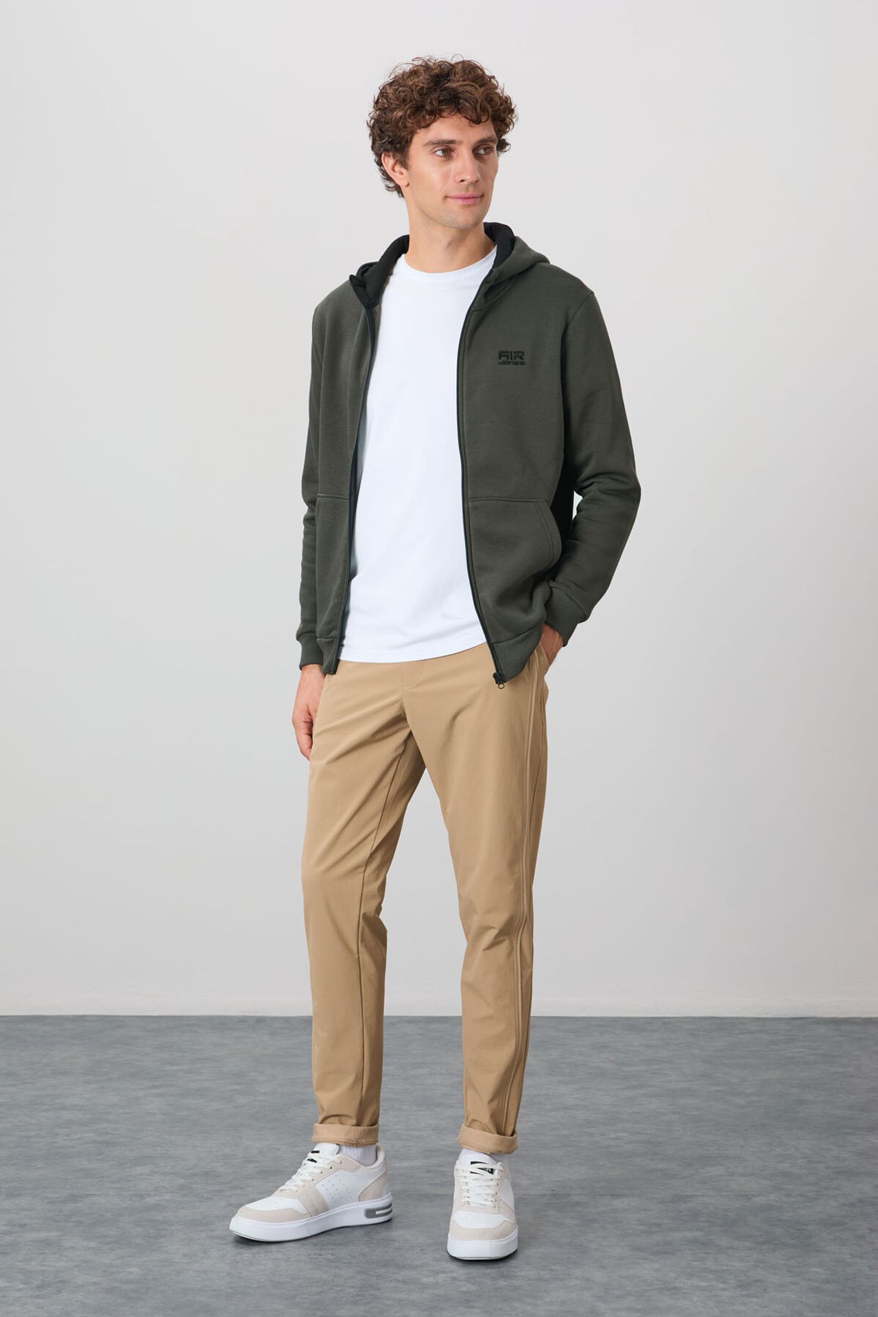 TOMMY Men's Hooded Zip Sweatshirt 2