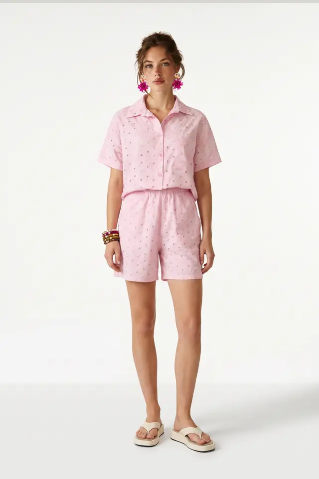 ISTANBUL Cotton Two-Piece Coord Set