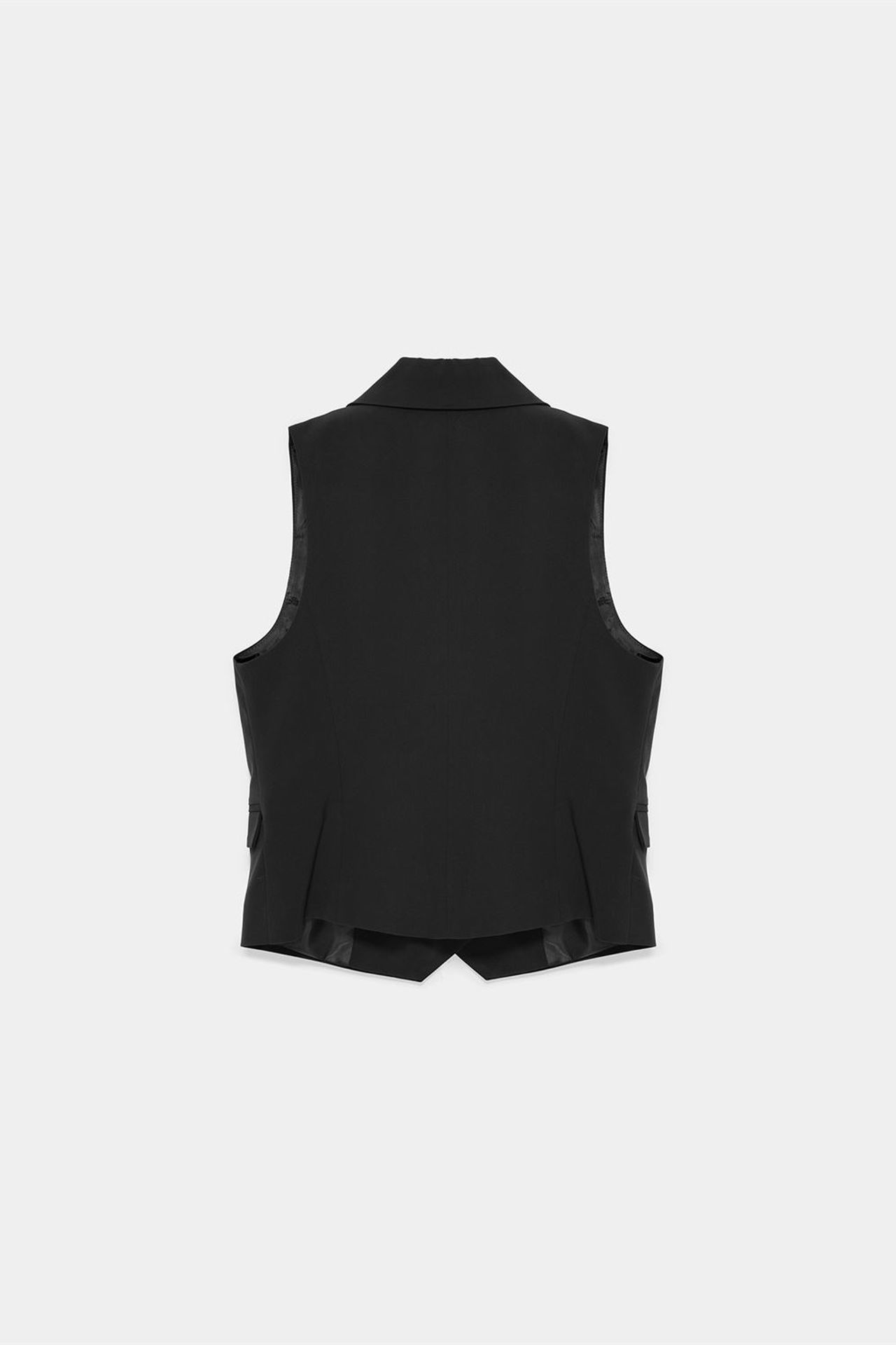 DILVIN Women's Shawl-collar Woven Waistcoat 6