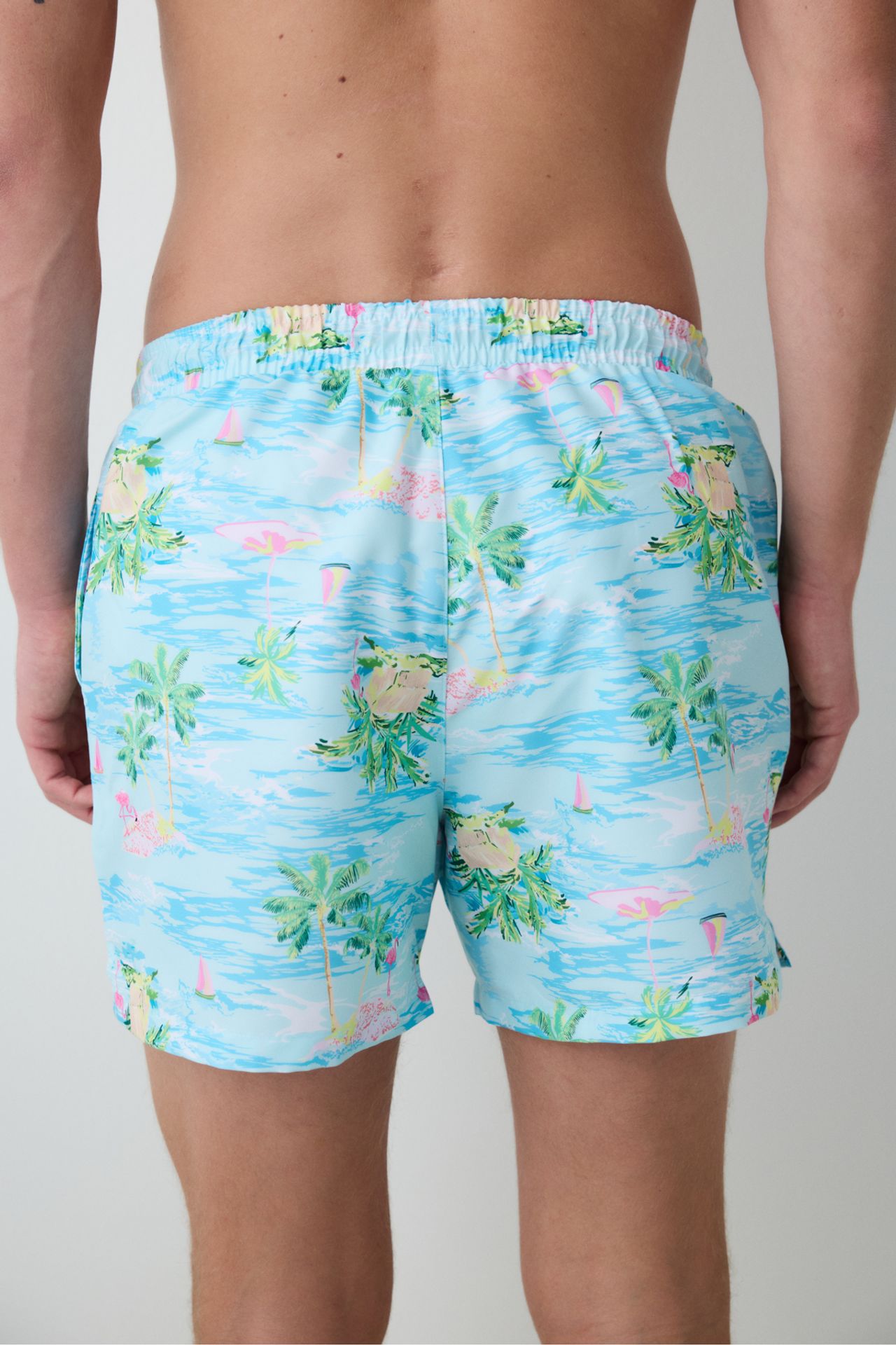 PENTI Flamingo Men's Swim Shorts 4