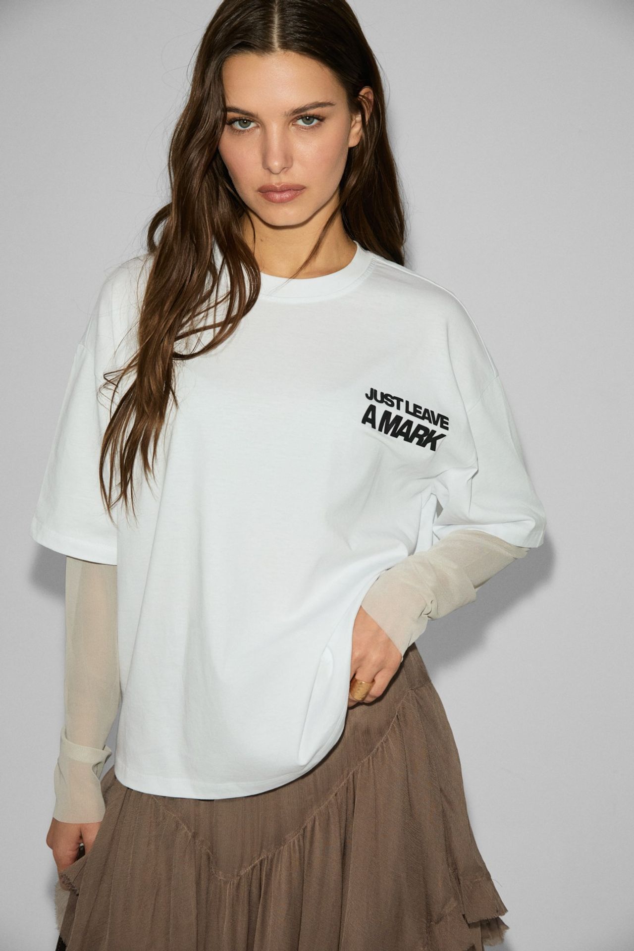 GRIMELANGE Printed Crew Neck T-Shirt 4