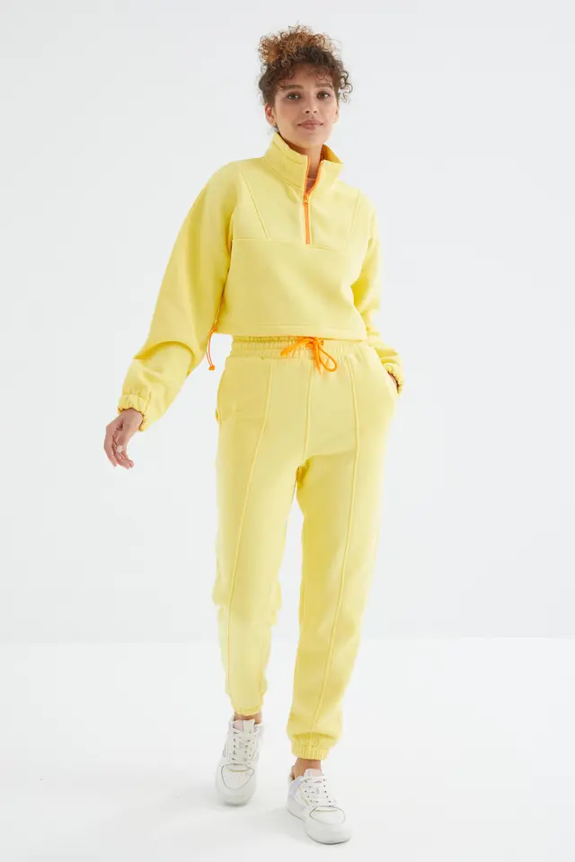 TOMMY Oversized Fleece Sweatshirt And Pants Set