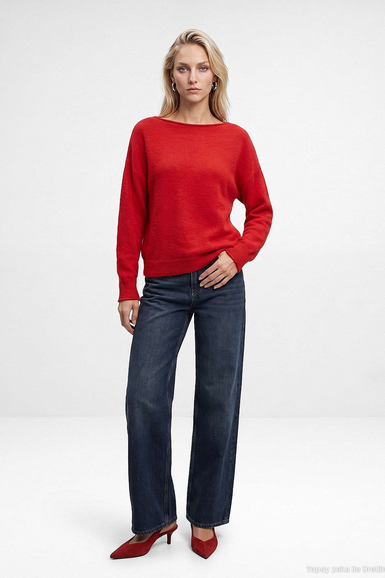 DILVIN Women's Knit Sweater 4
