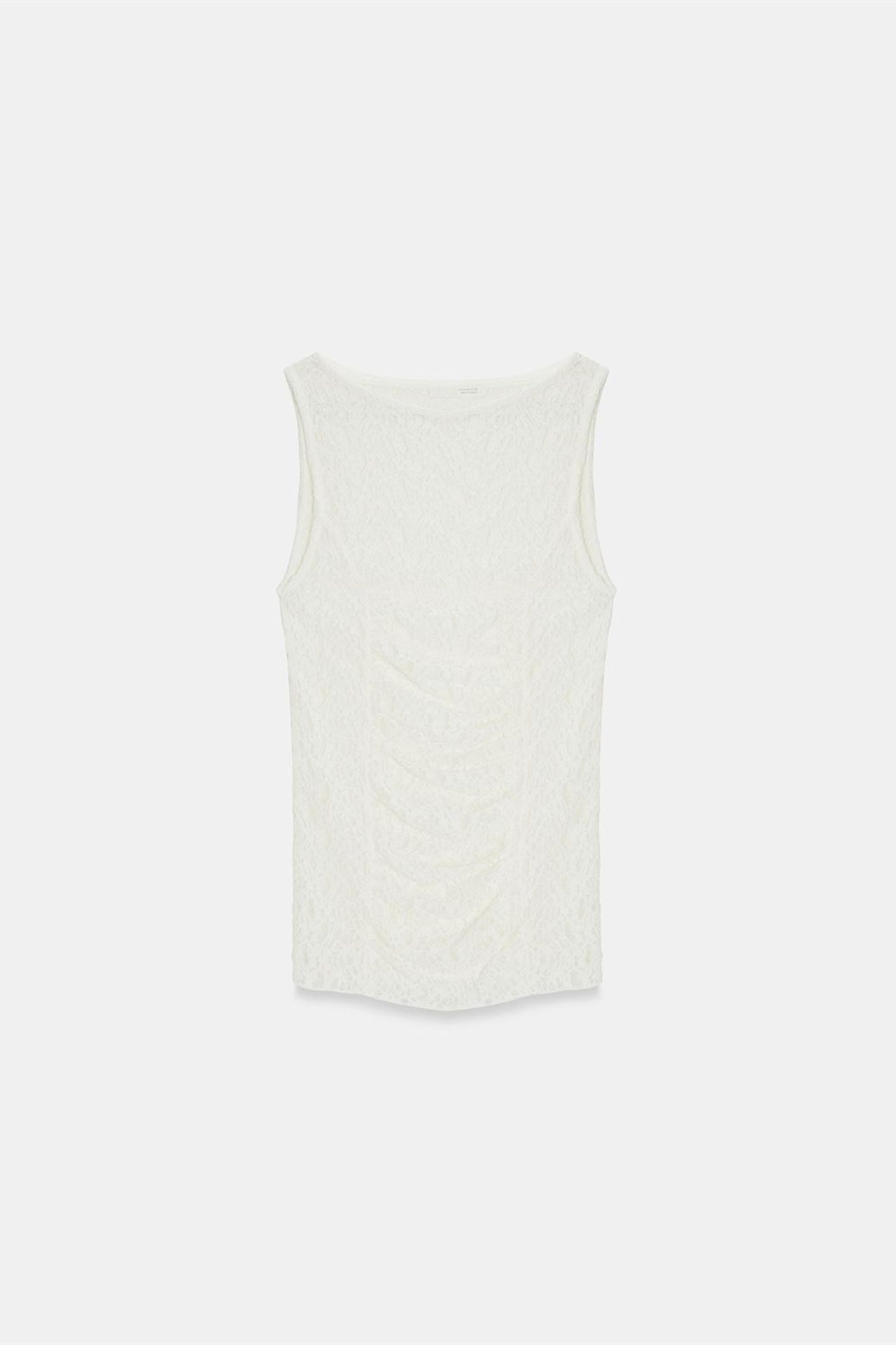 DILVIN Fitted Lace Sleeveless Blouse 5