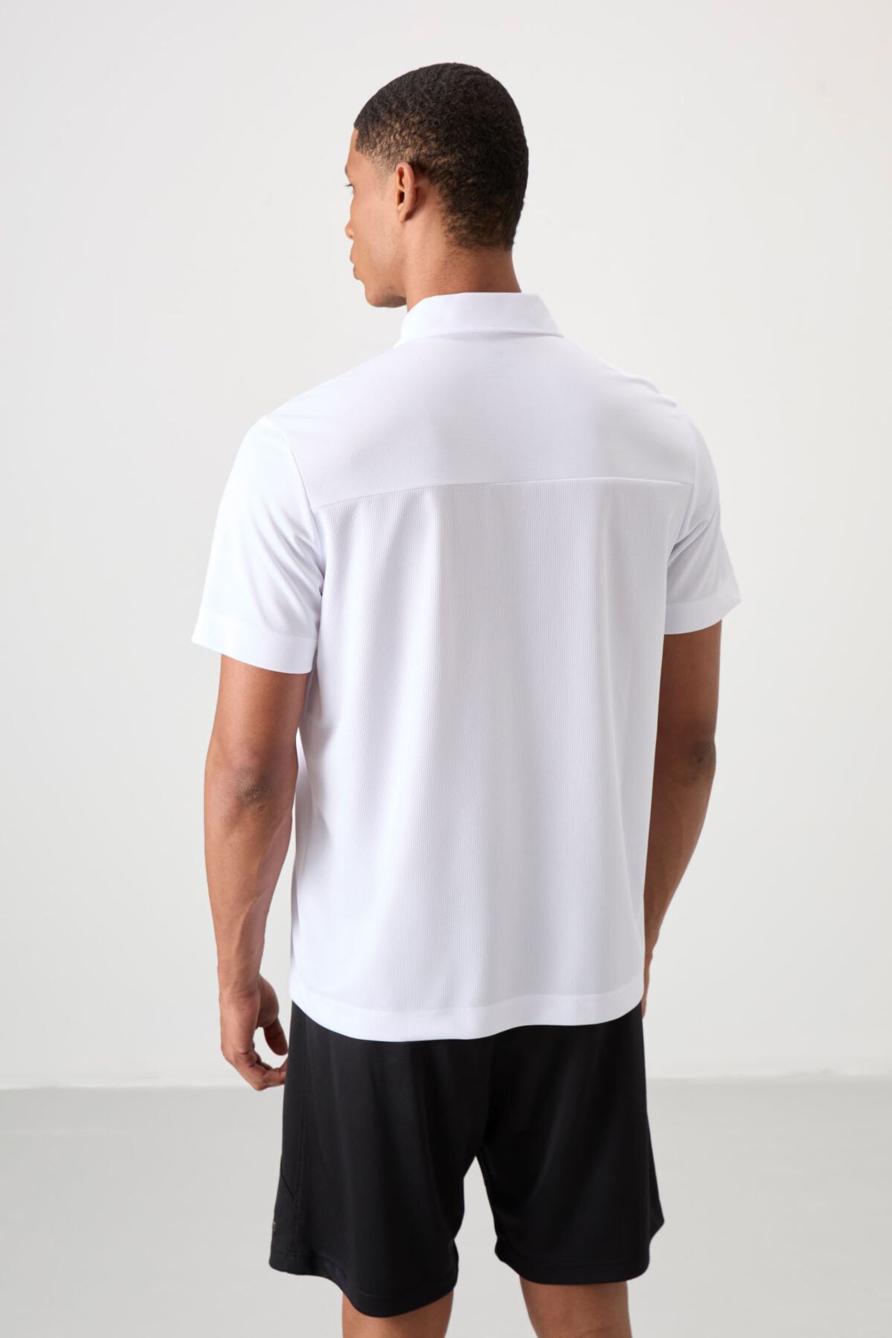 TOMMY Men's Polo Collar Short Sleeve T-Shirt 6