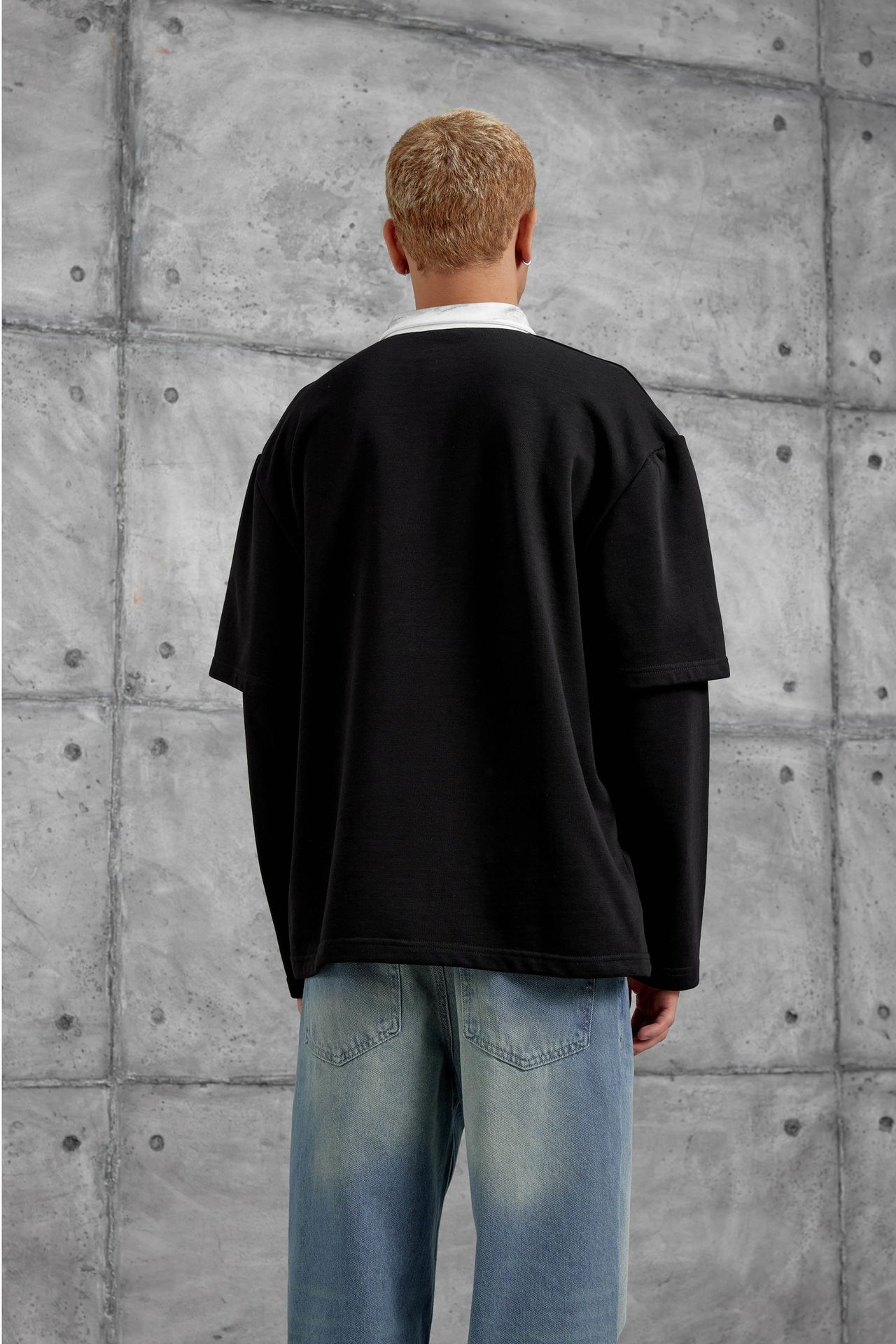 NOMARC Rahat Bisiklet Yaka Sweatshirt 3