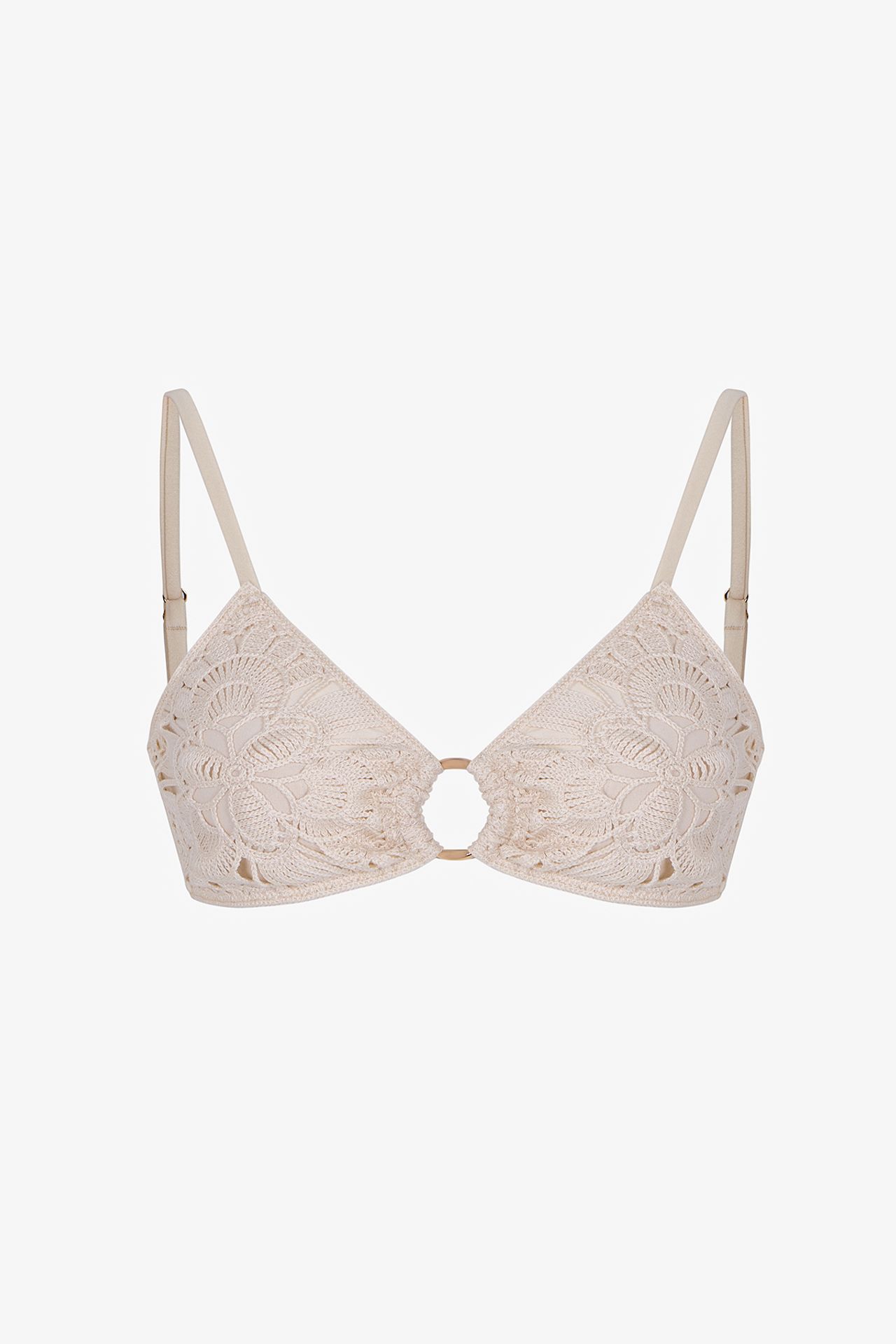 PENTI Rosaldi Crochetta Hot Openwork Pattern Bikini Top 6
