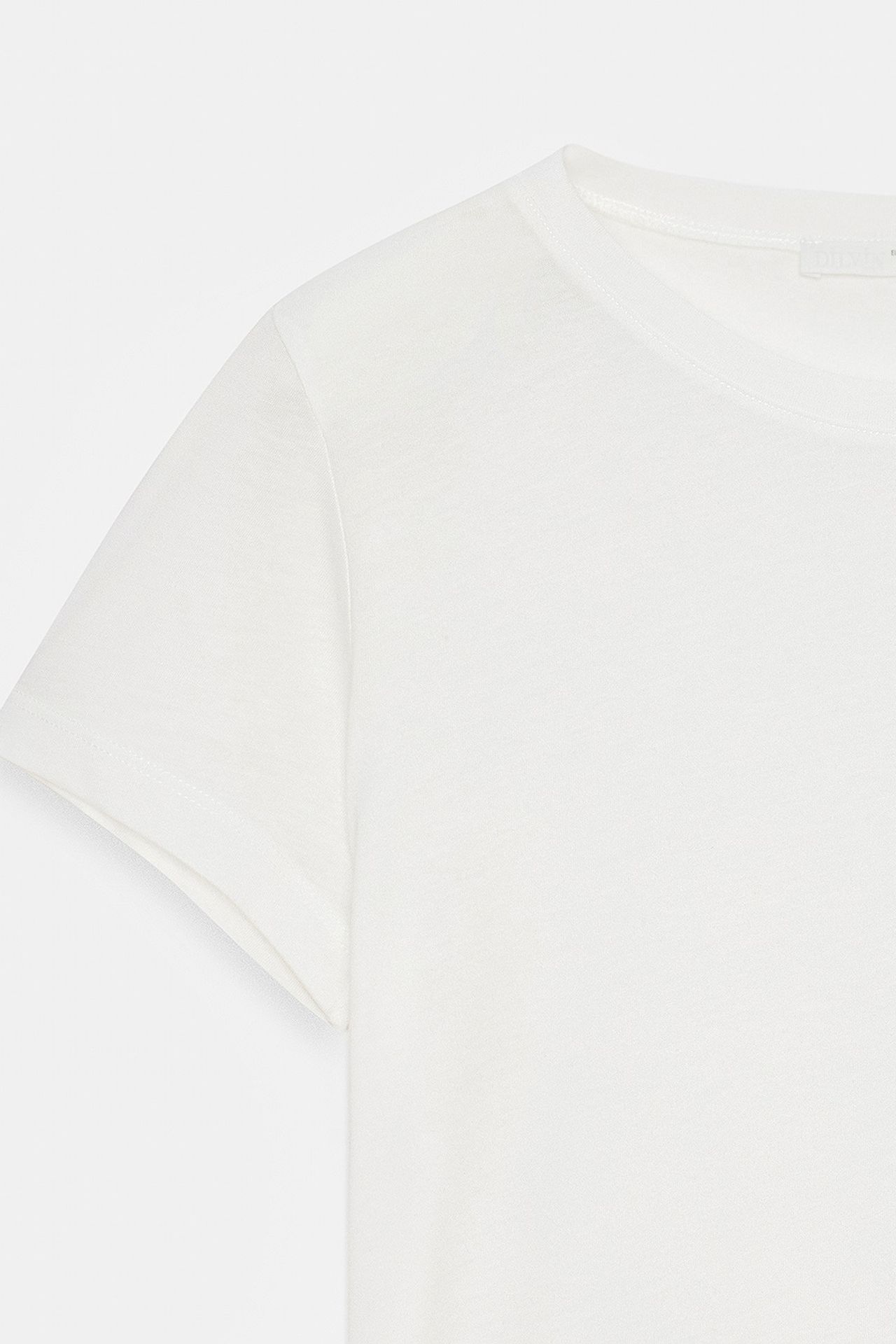 DILVIN Women's Crew Neck Short Sleeve T-Shirt 7